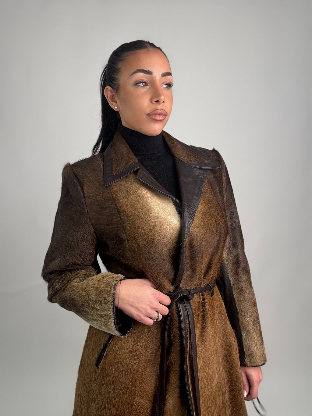 Cappotto in cavallino