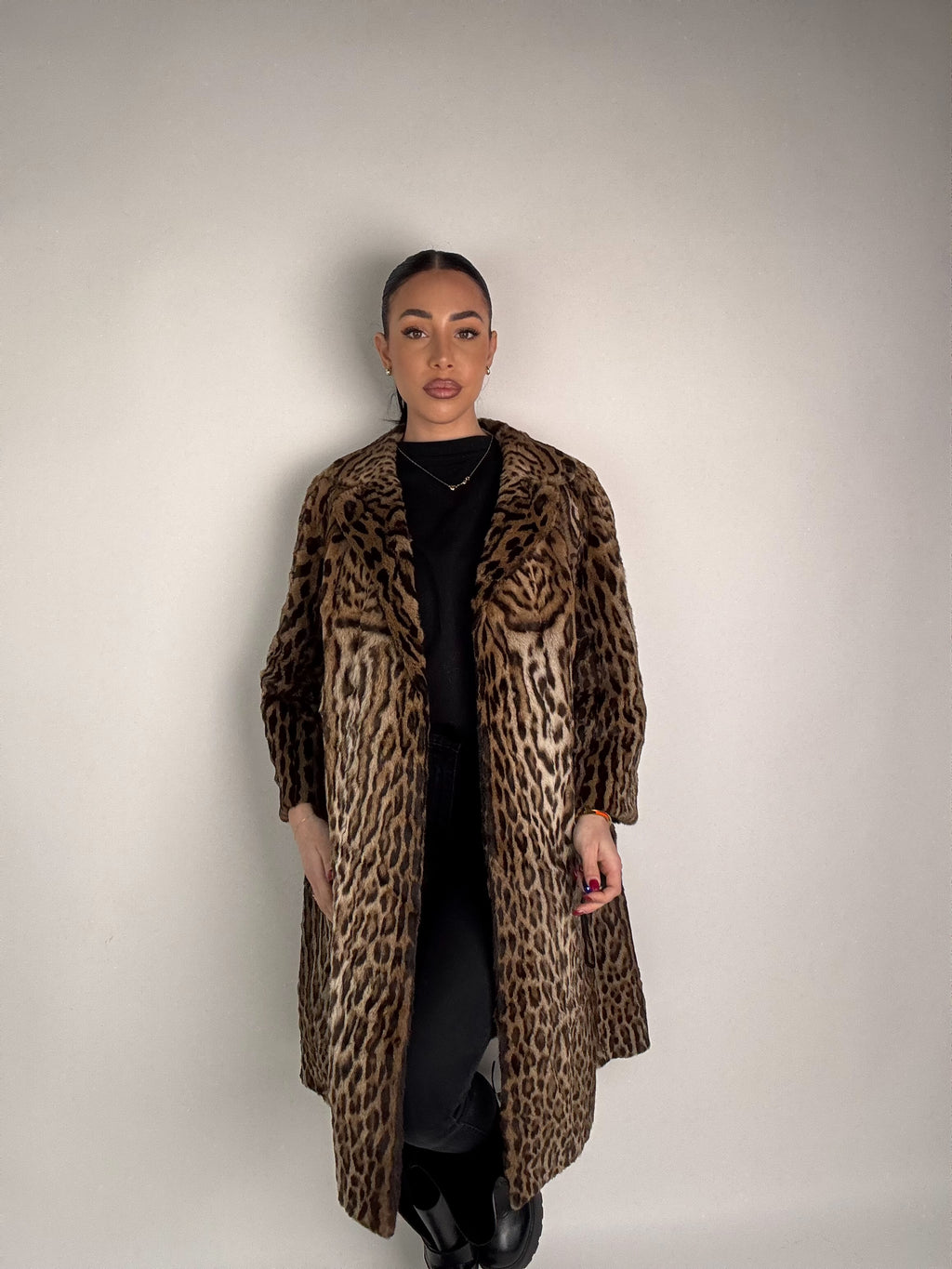 Cappotto in leopardo N67