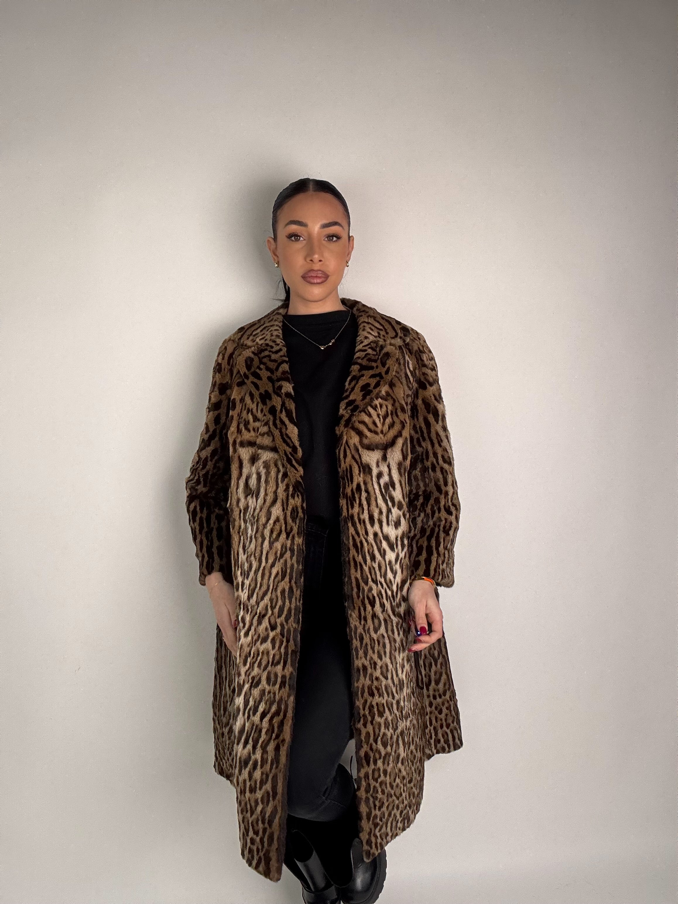 Cappotto in leopardo N67