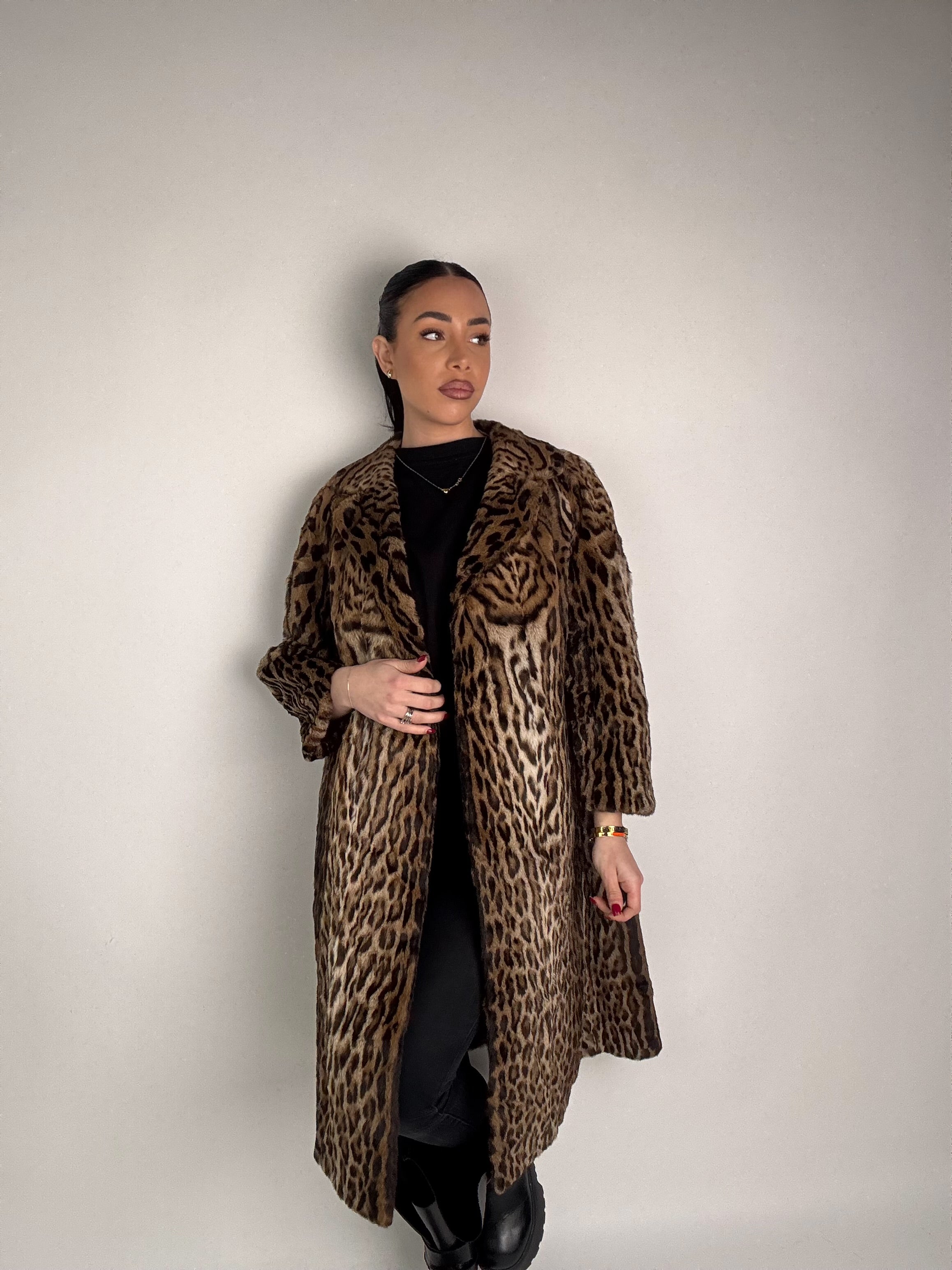 Cappotto in leopardo N67