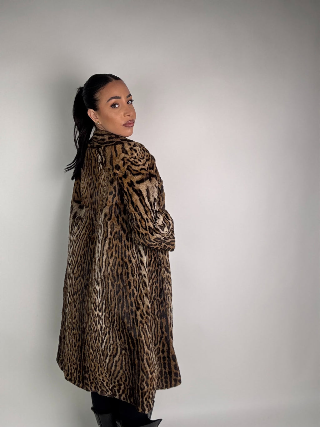 Cappotto in leopardo N67