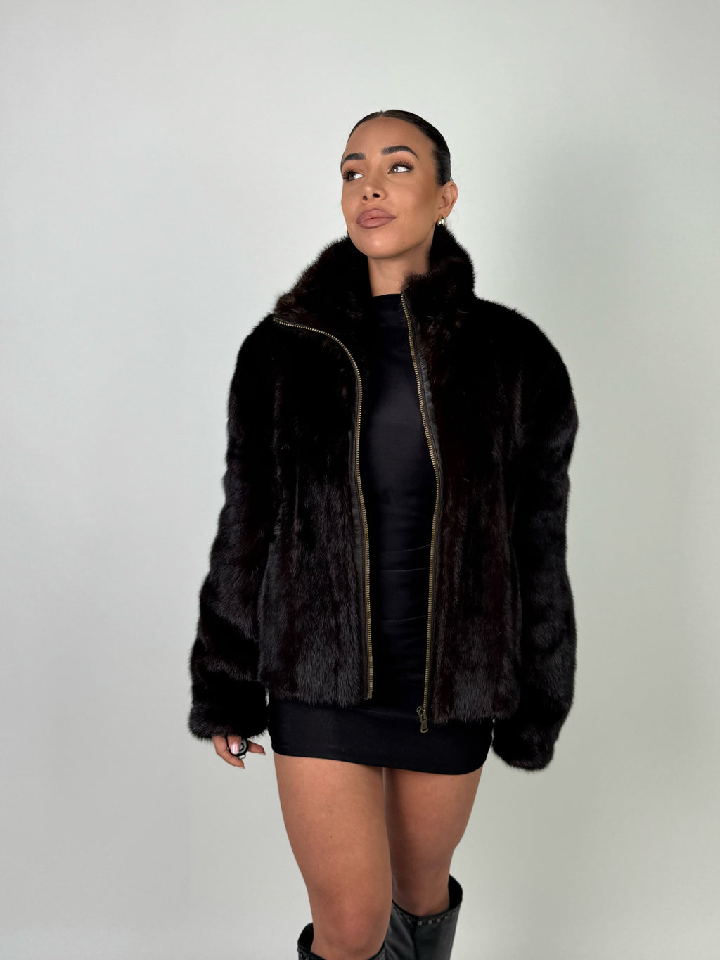 Bomber in visone N152