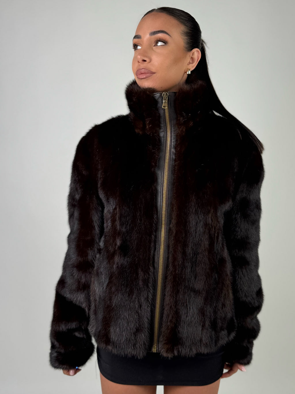 Bomber in visone N152
