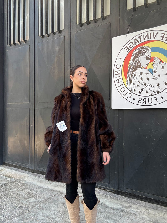Cappotto in visone