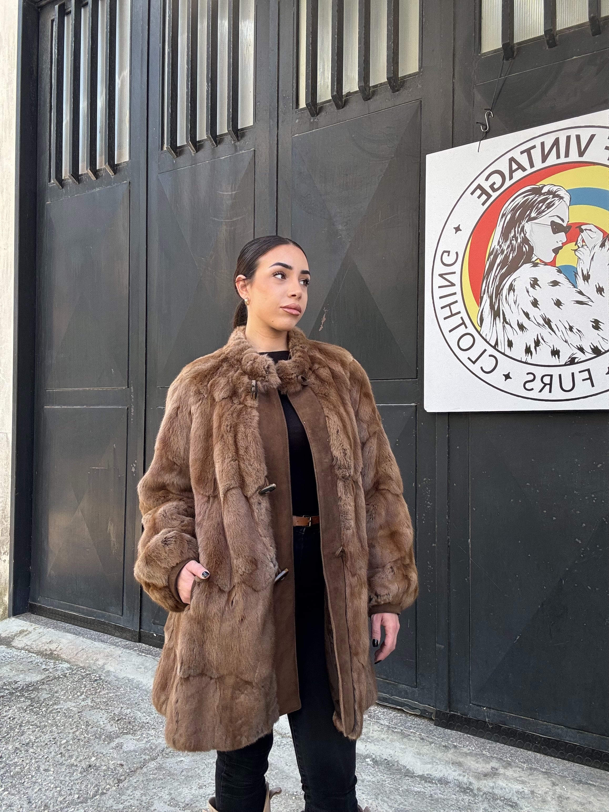 Cappotto in lapin