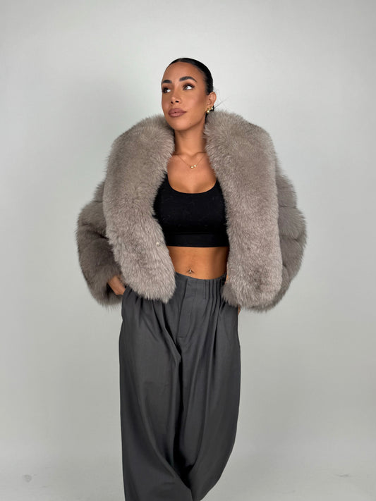 Mink Bomber Jacket
