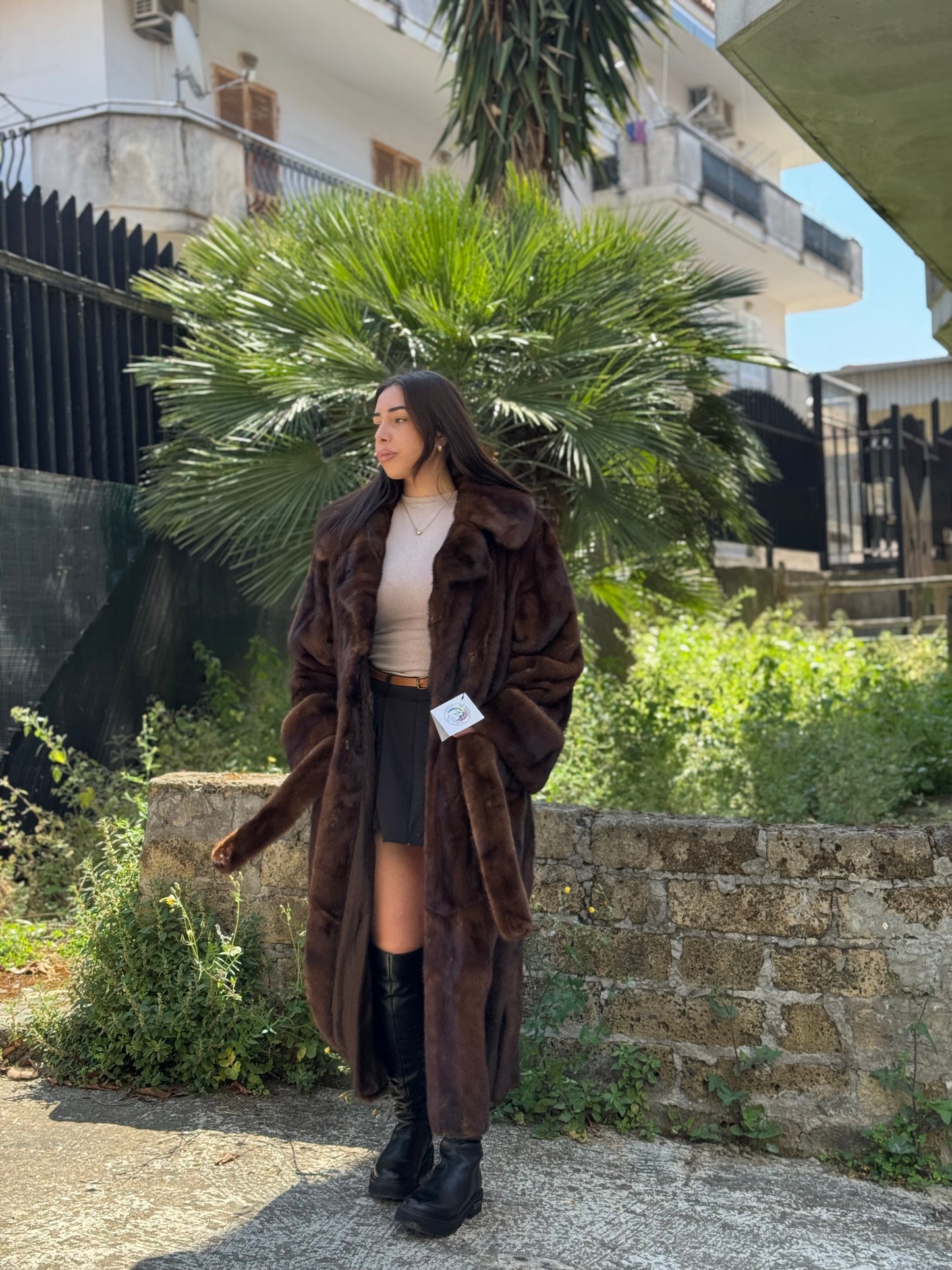 Cappotto in visone