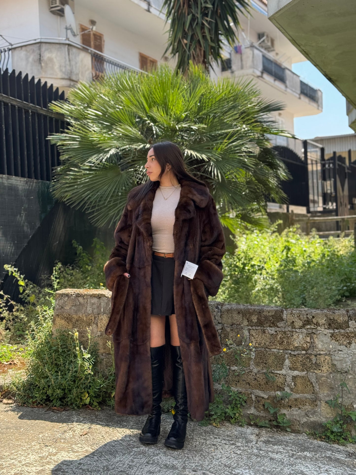 Cappotto in visone