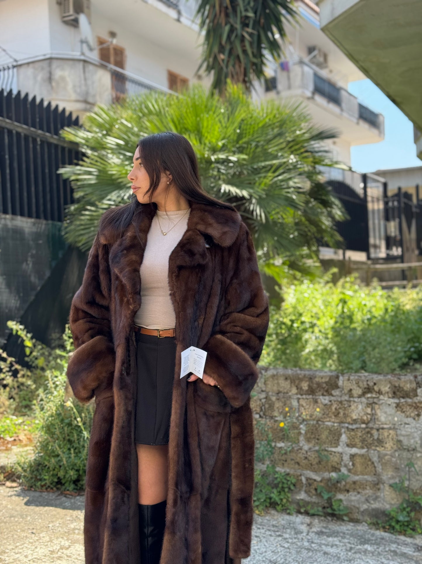 Cappotto in visone