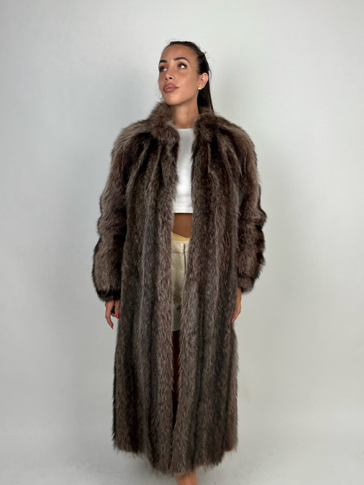 Cappotto in marmotta N556