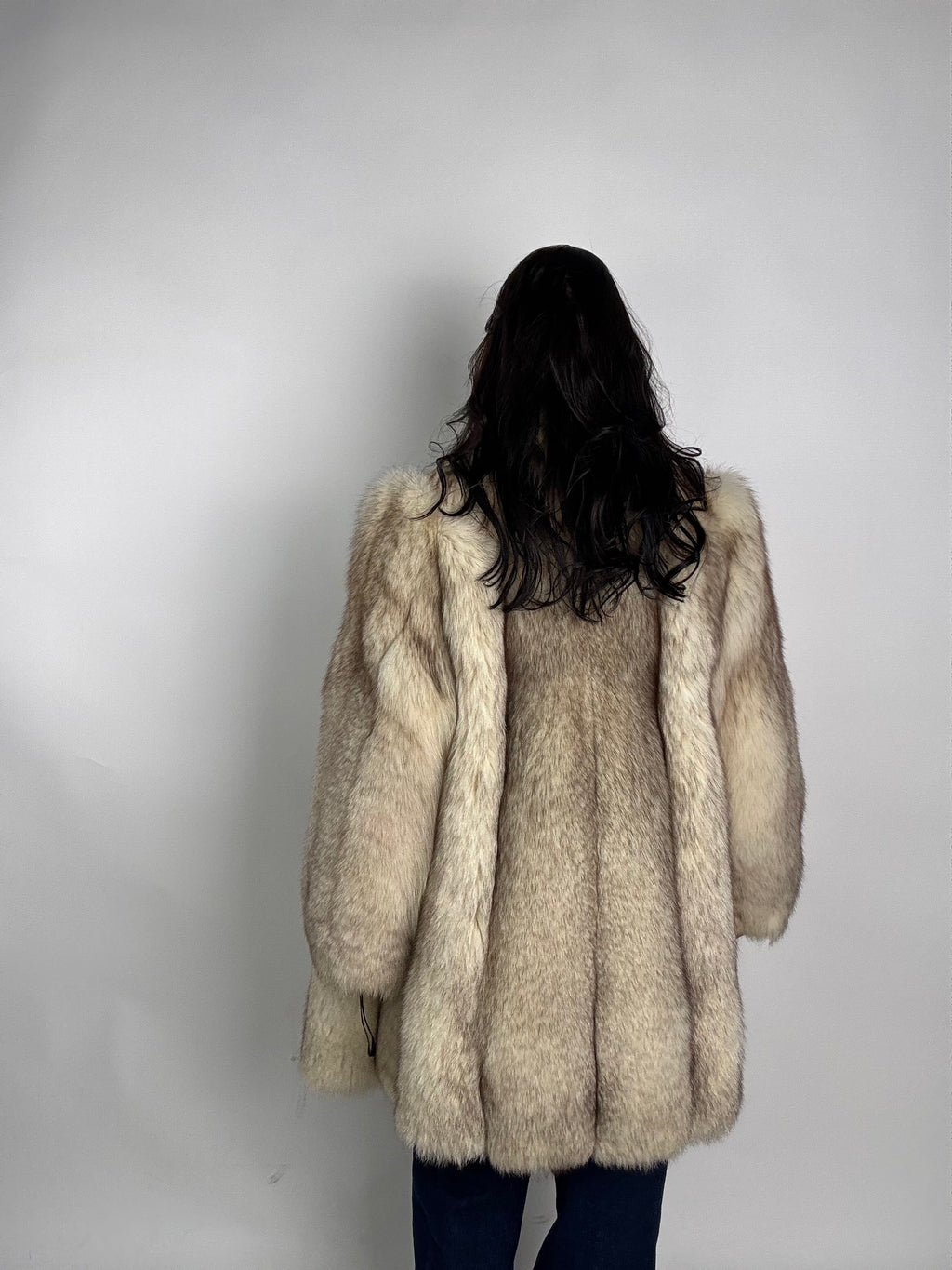 Giacca in volpe della groenlandia N107