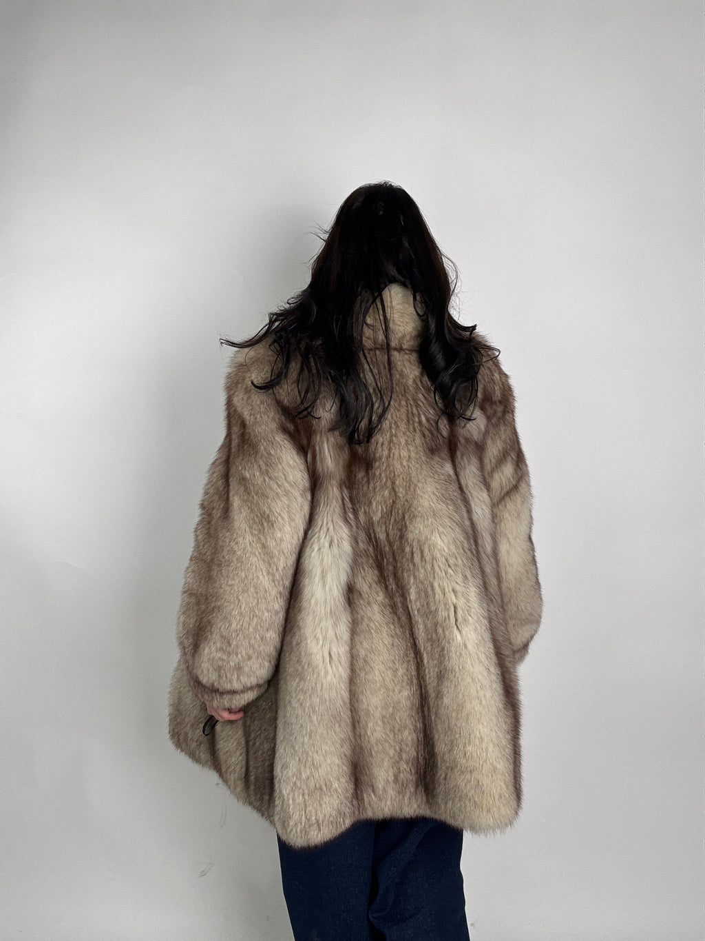 Giacca in volpe della groenlandia N108