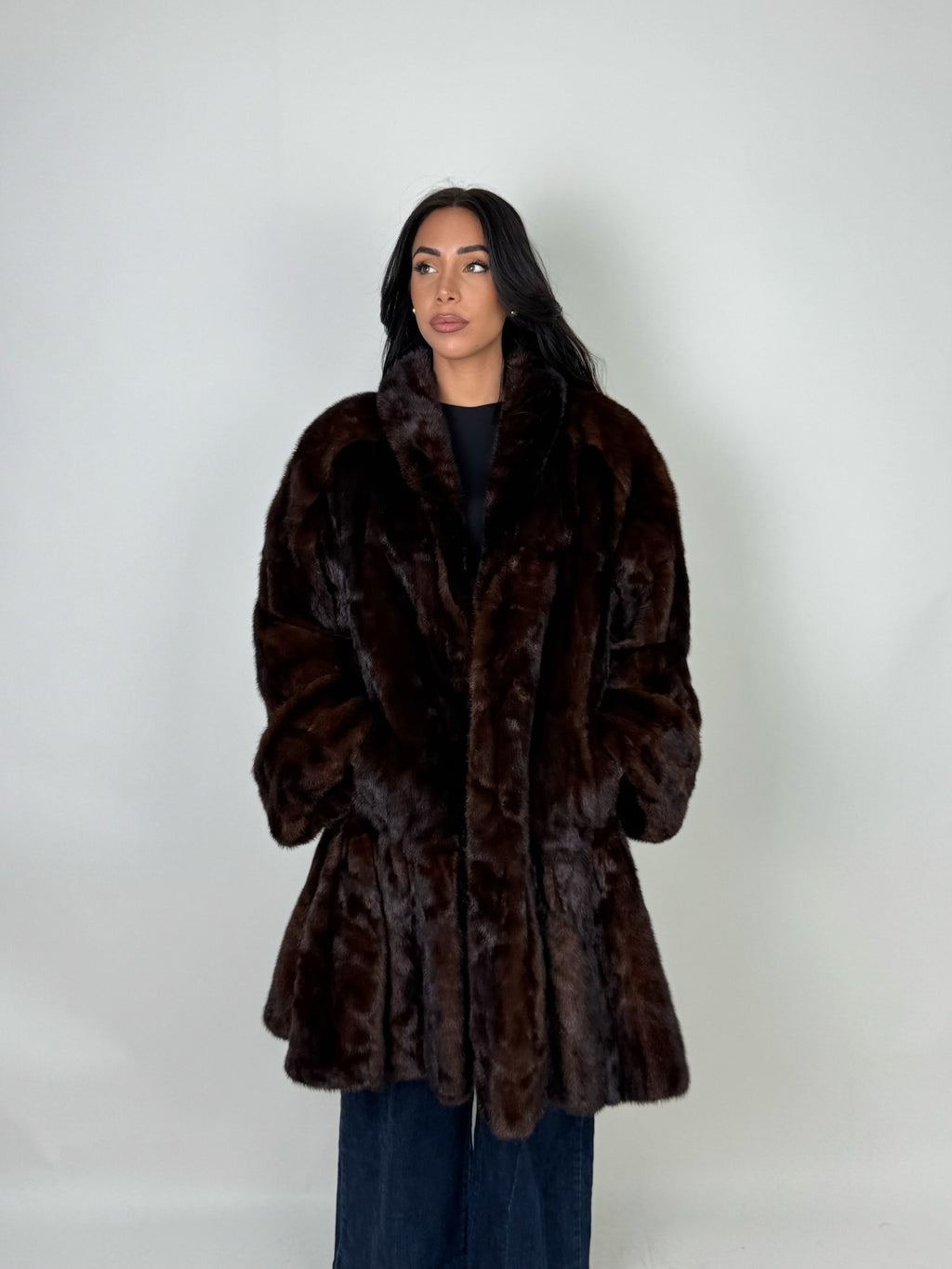 Cappotto in visone N649