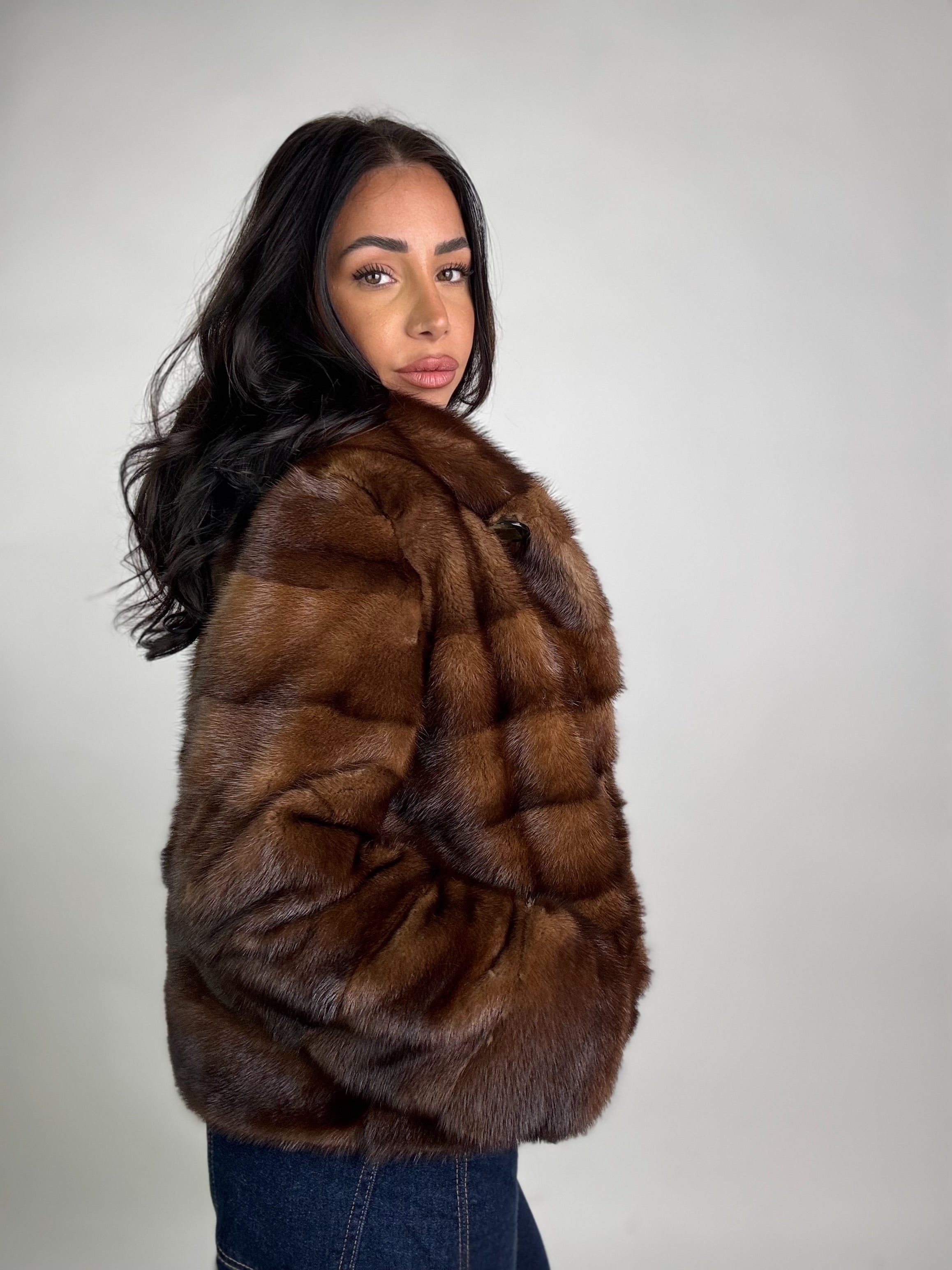 Giacca in visone N241