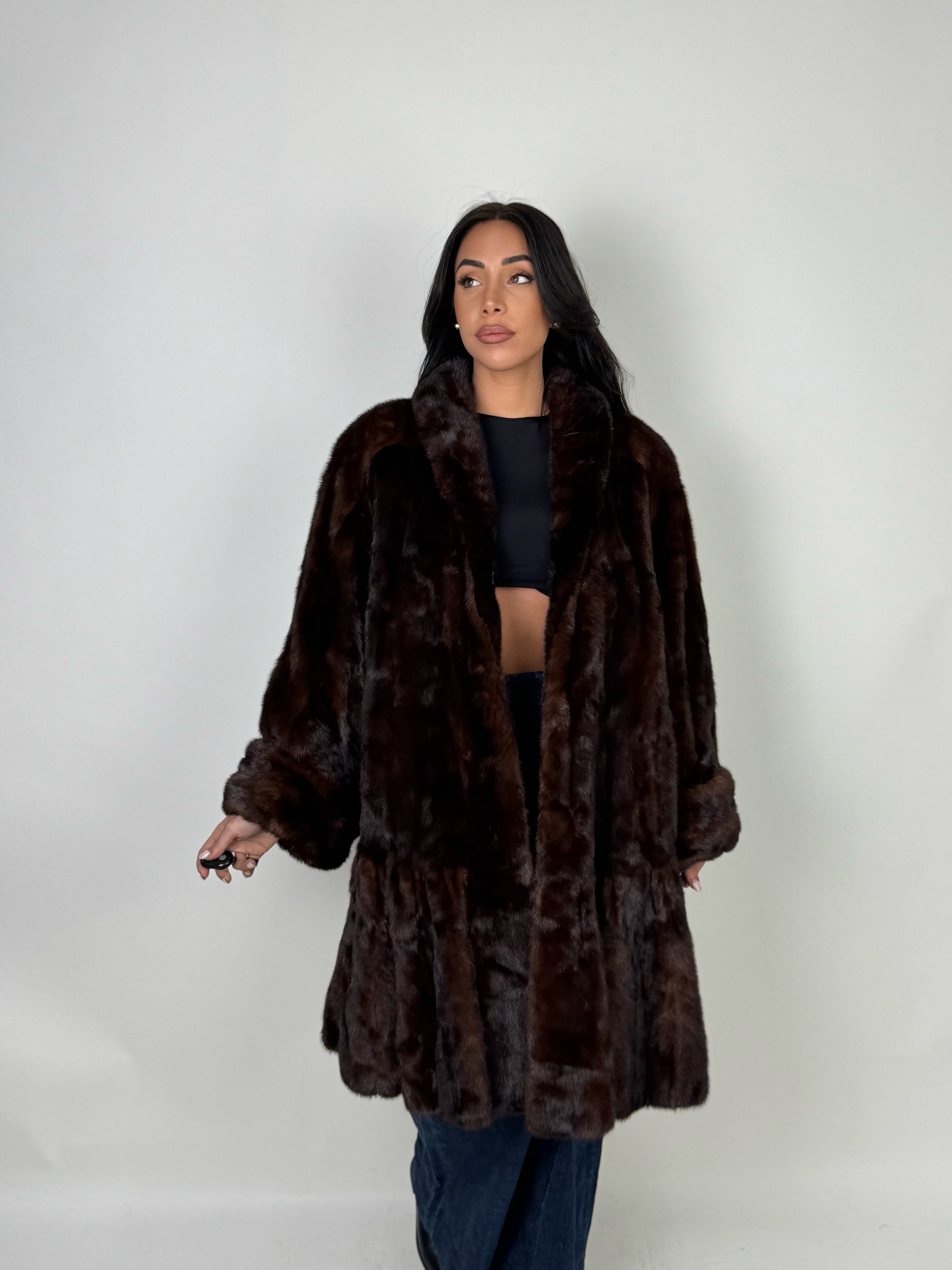 Cappotto in visone N649