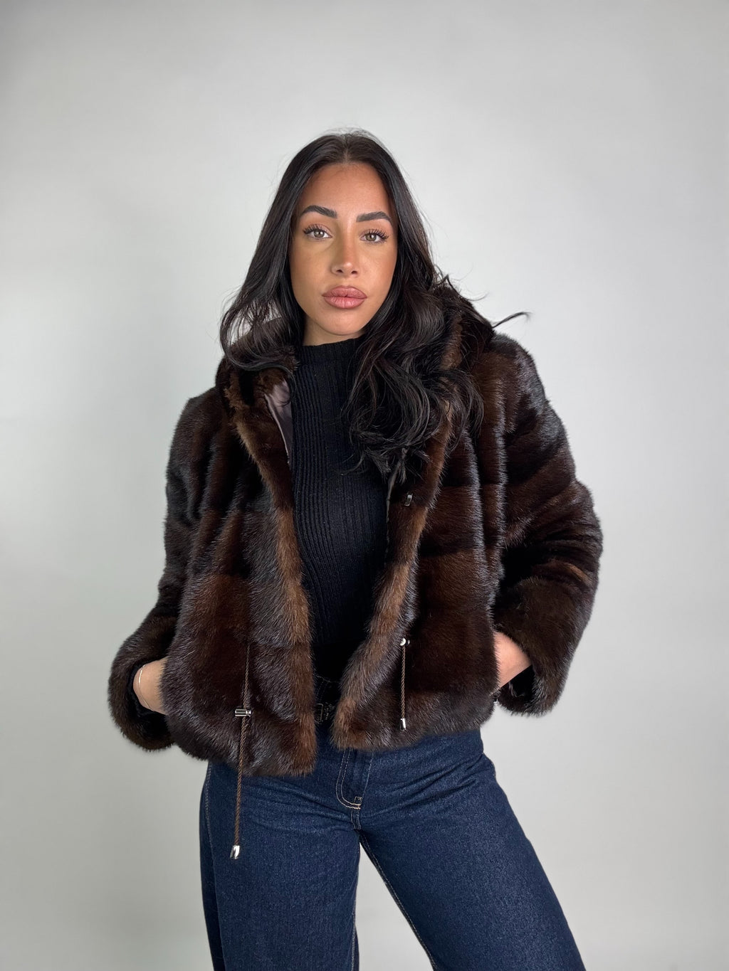 Giacca in visone N242