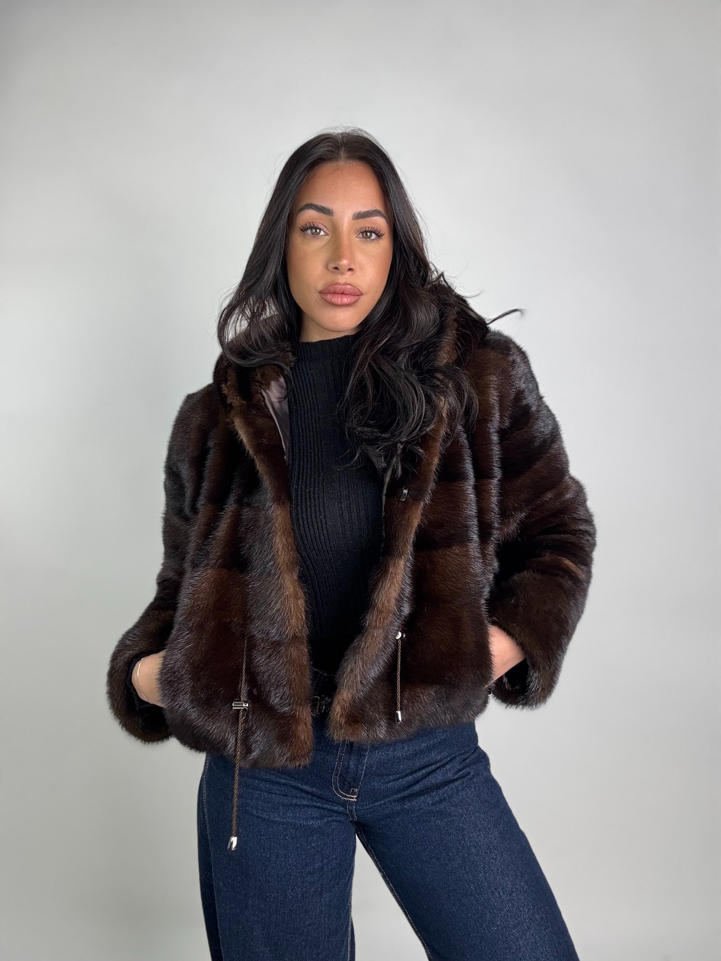 Giacca in visone N242