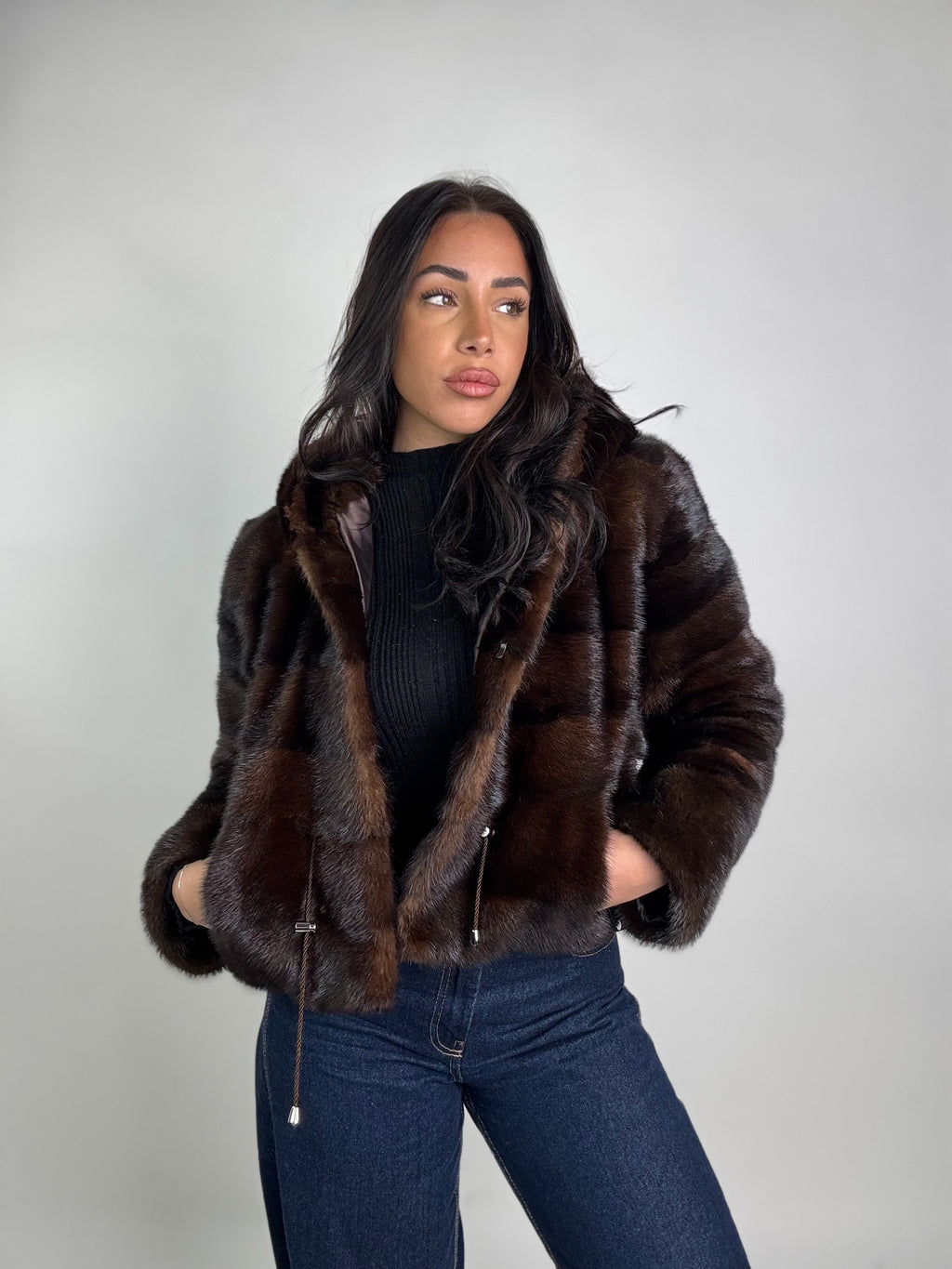 Giacca in visone N242