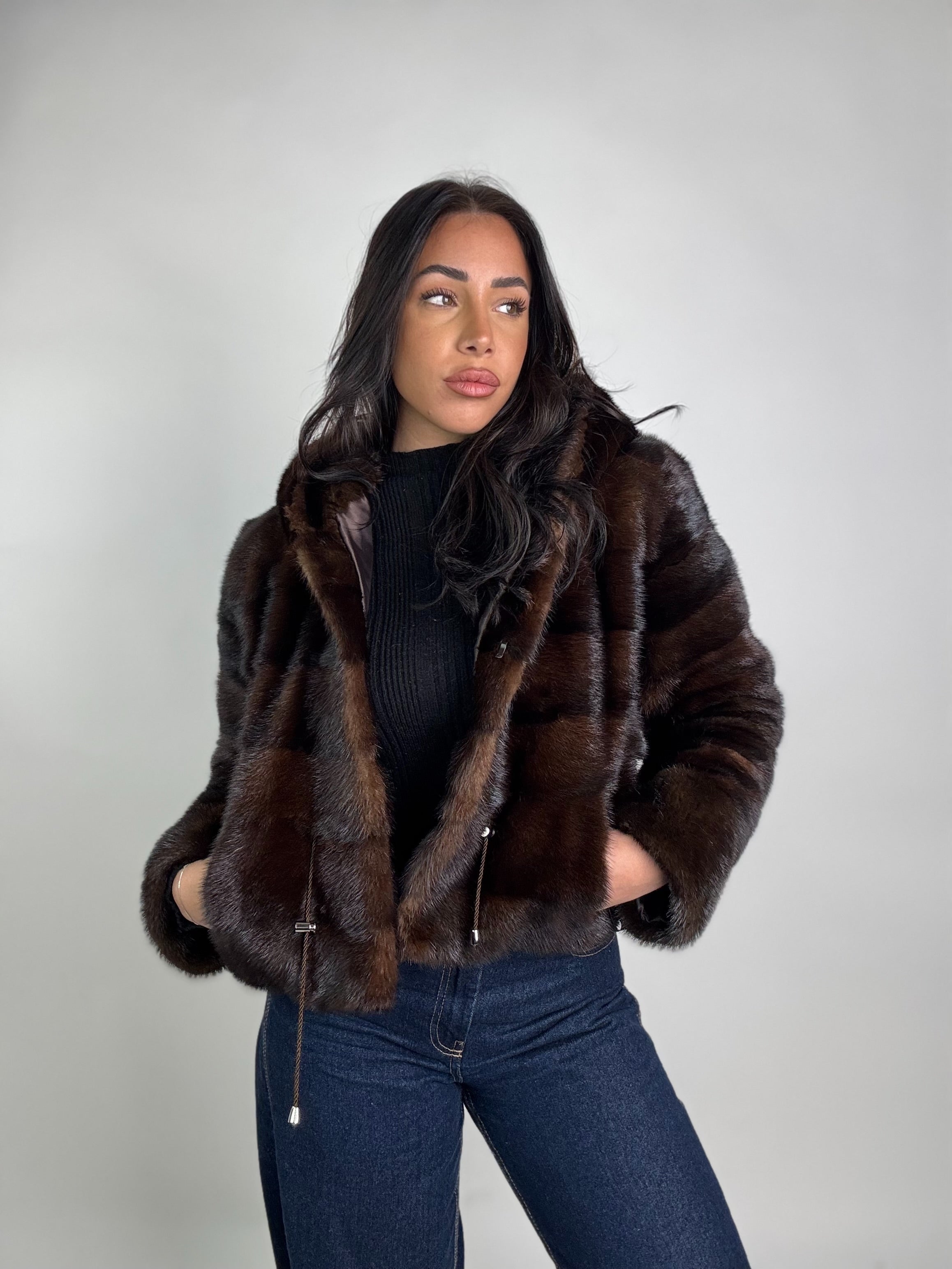 Giacca in visone N242