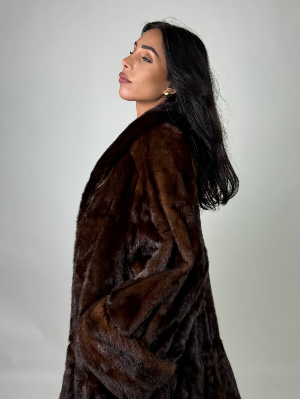 Cappotto in visone N649