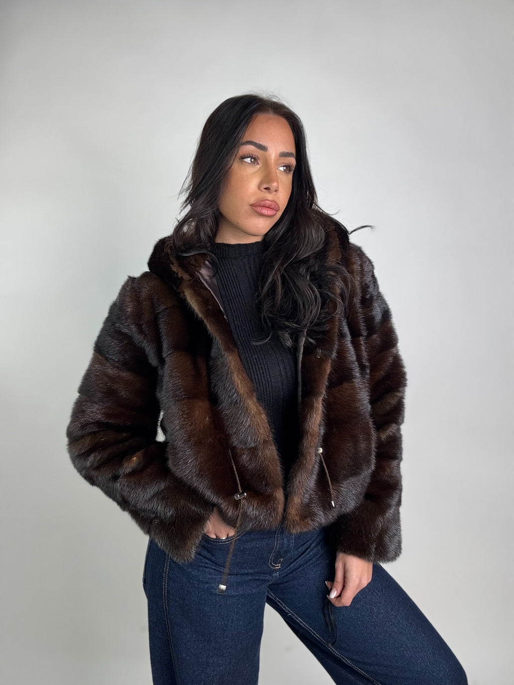 Giacca in visone N242