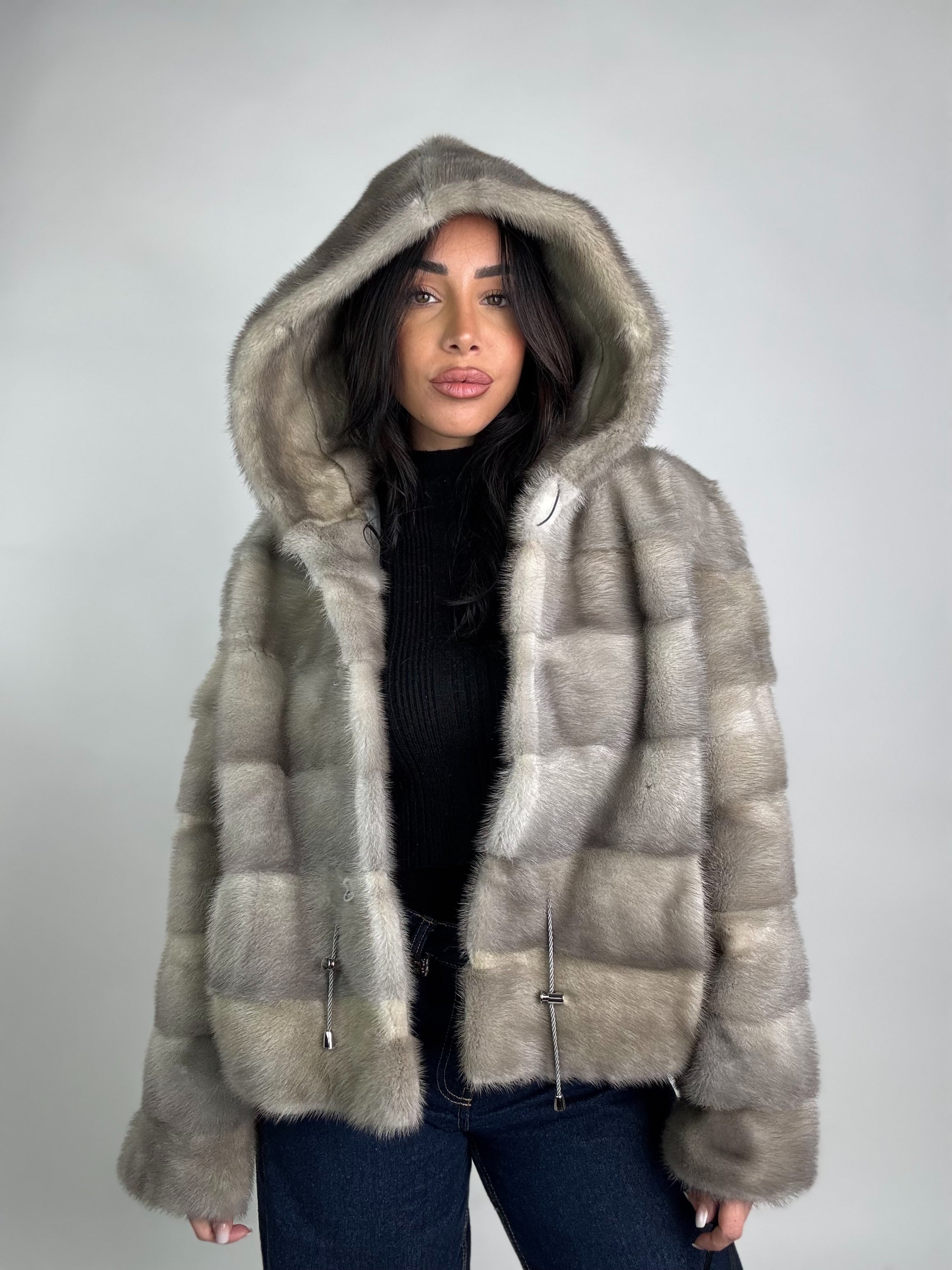 Giacca in visone N243