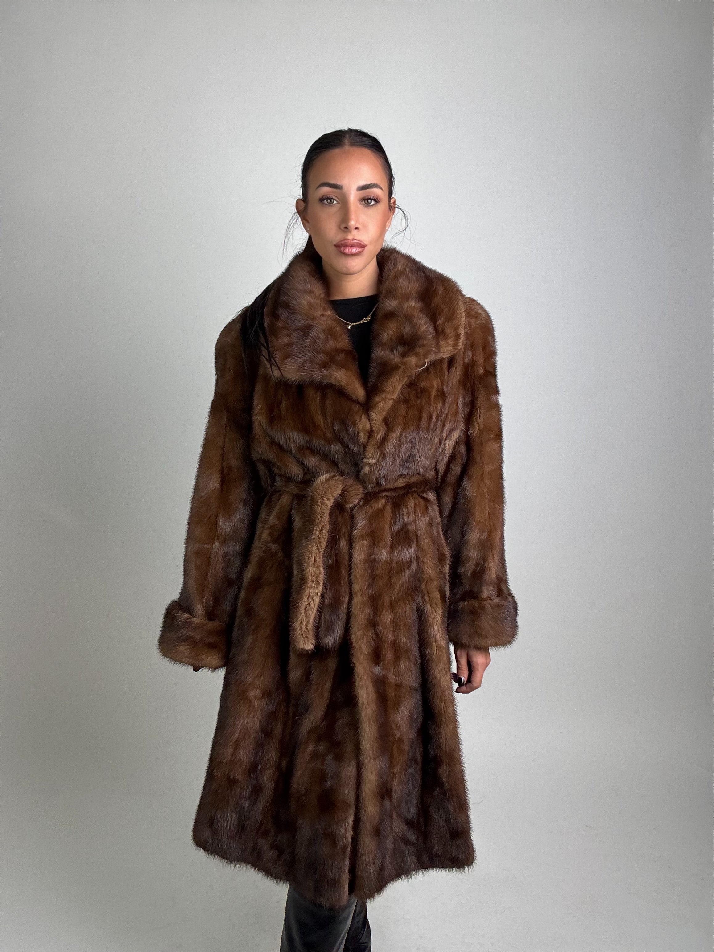 Cappotto in visone N360