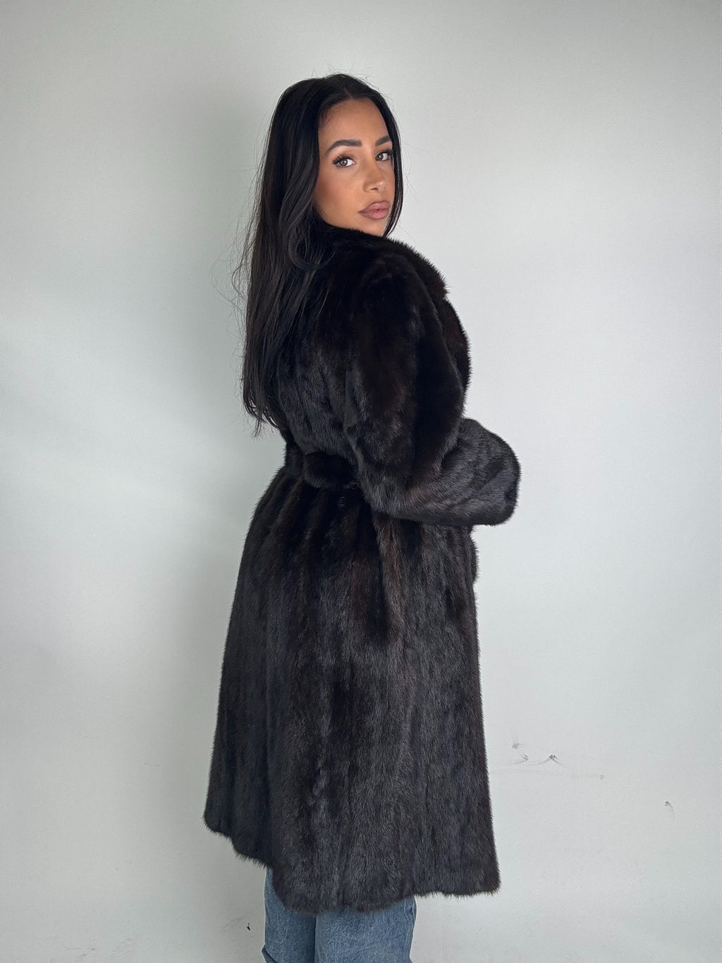 Cappotto in visone N479