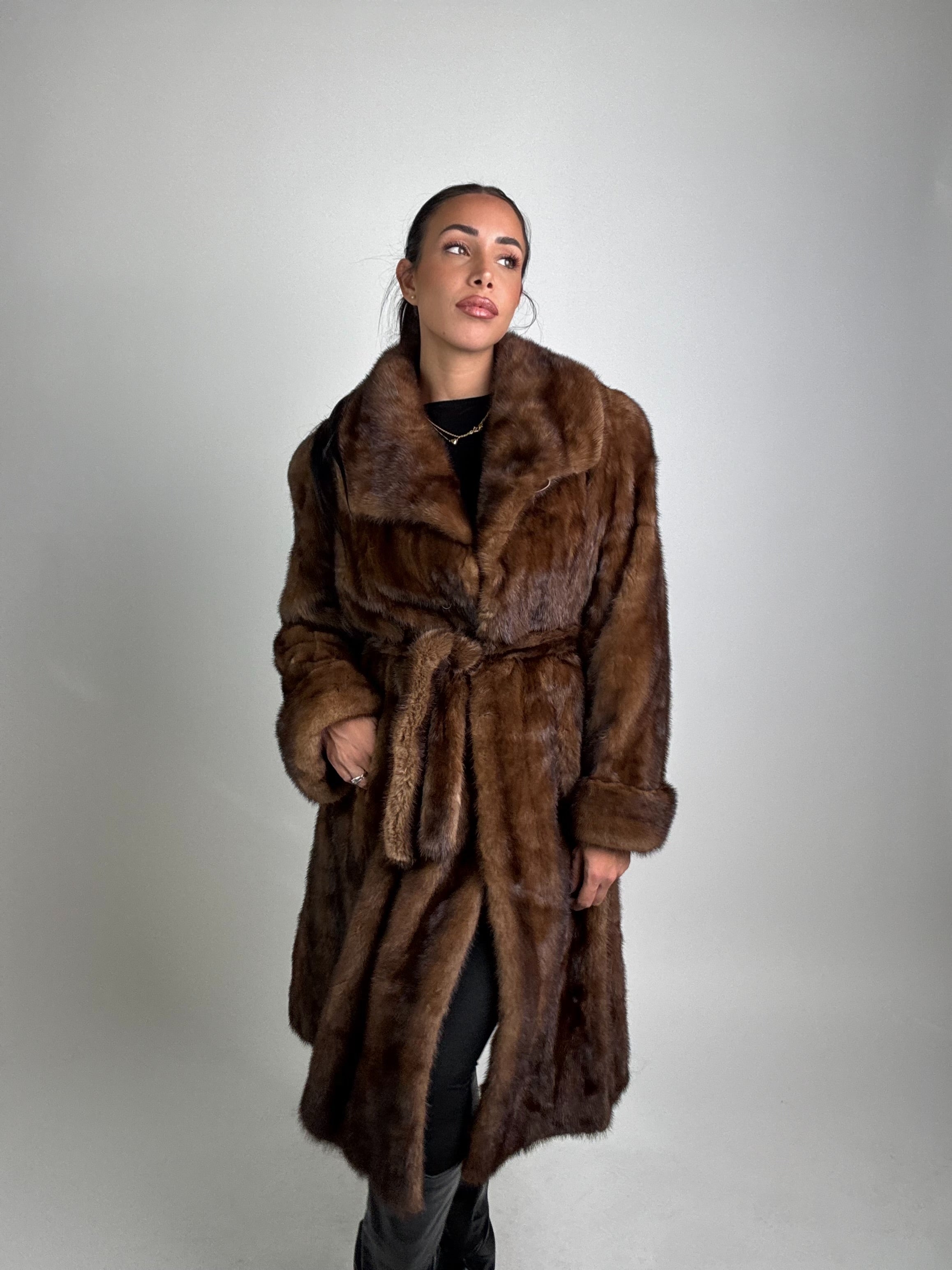 Cappotto in visone N360
