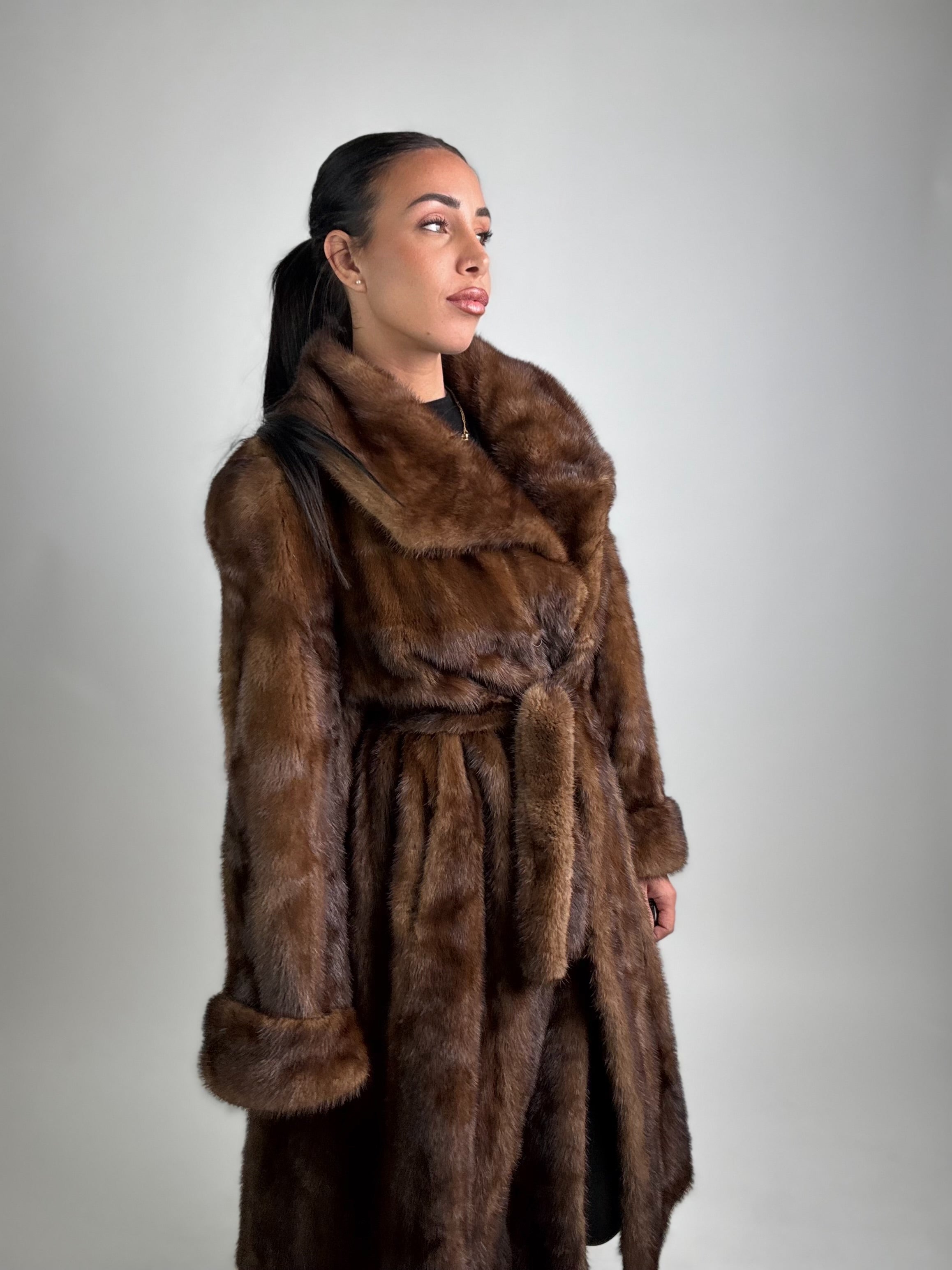 Cappotto in visone N360