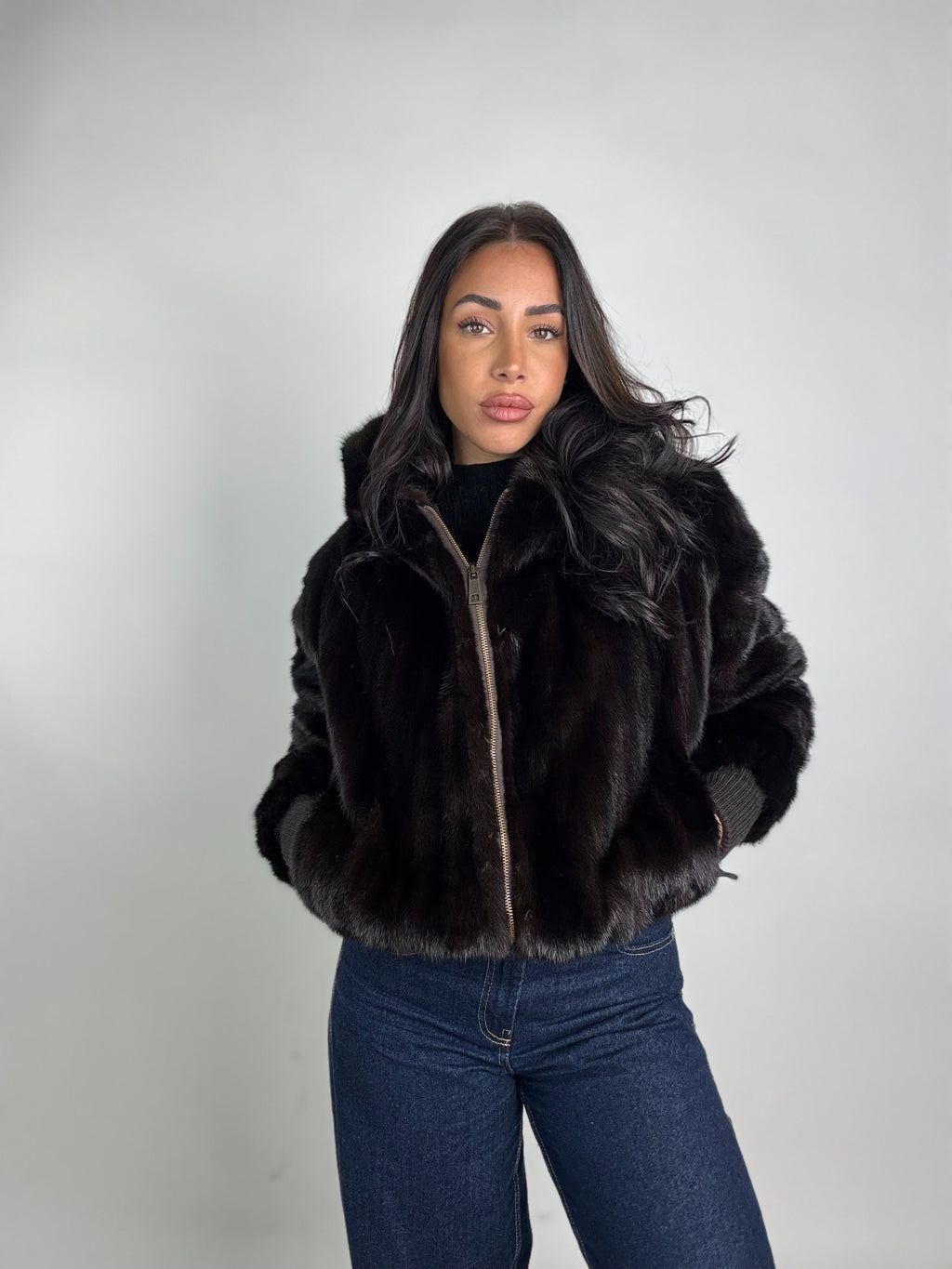 Bomber in visone N89