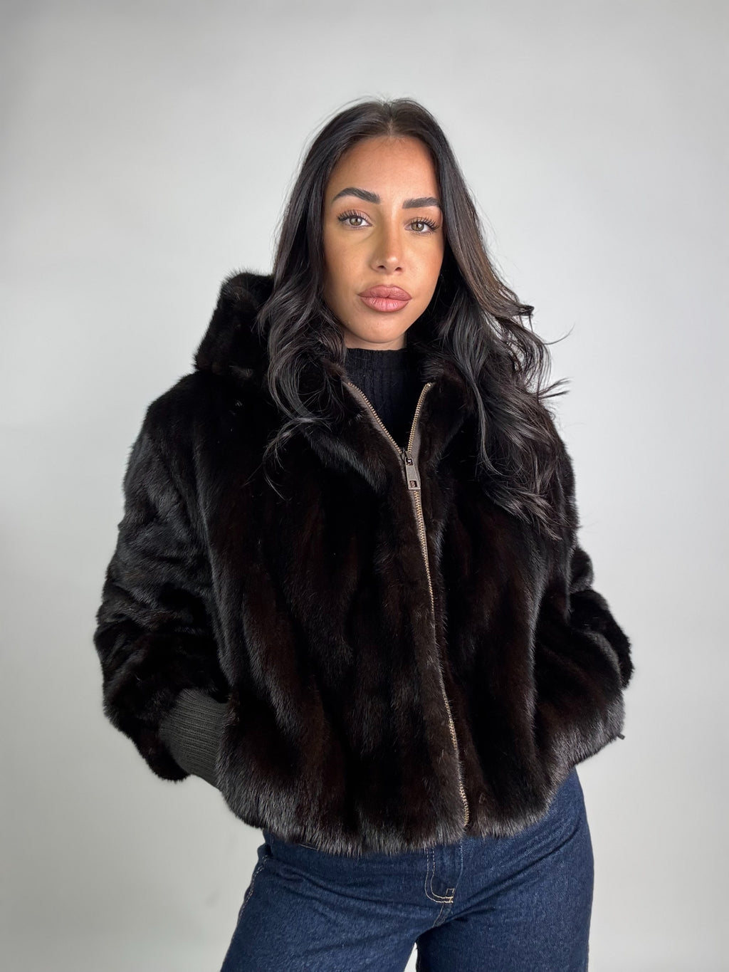 Bomber in visone N89