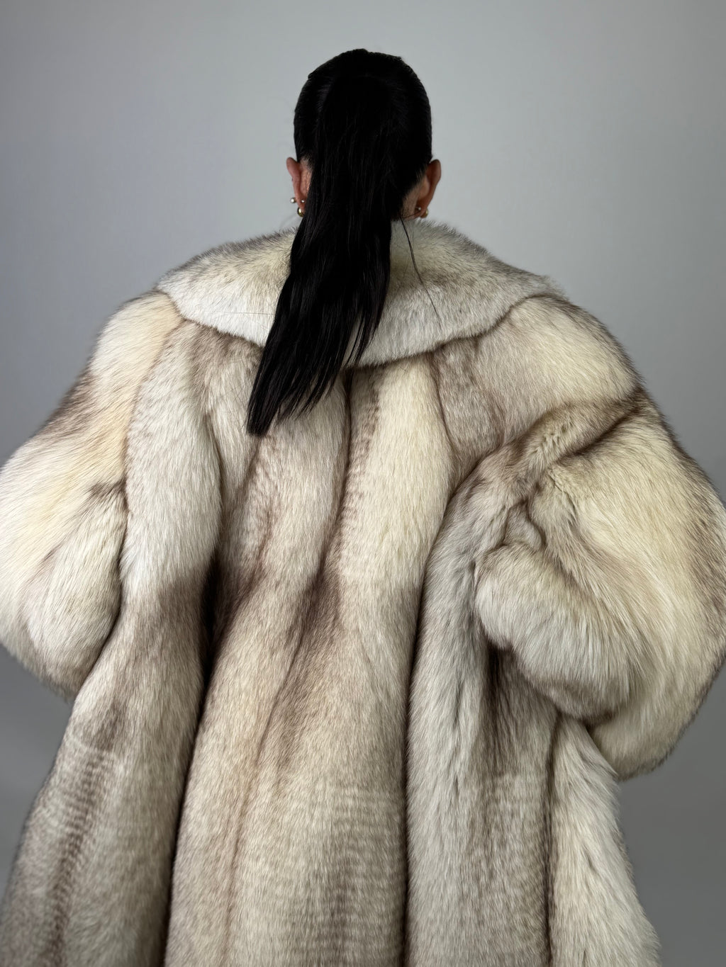 Cappotto in volpe della groenlandia N608