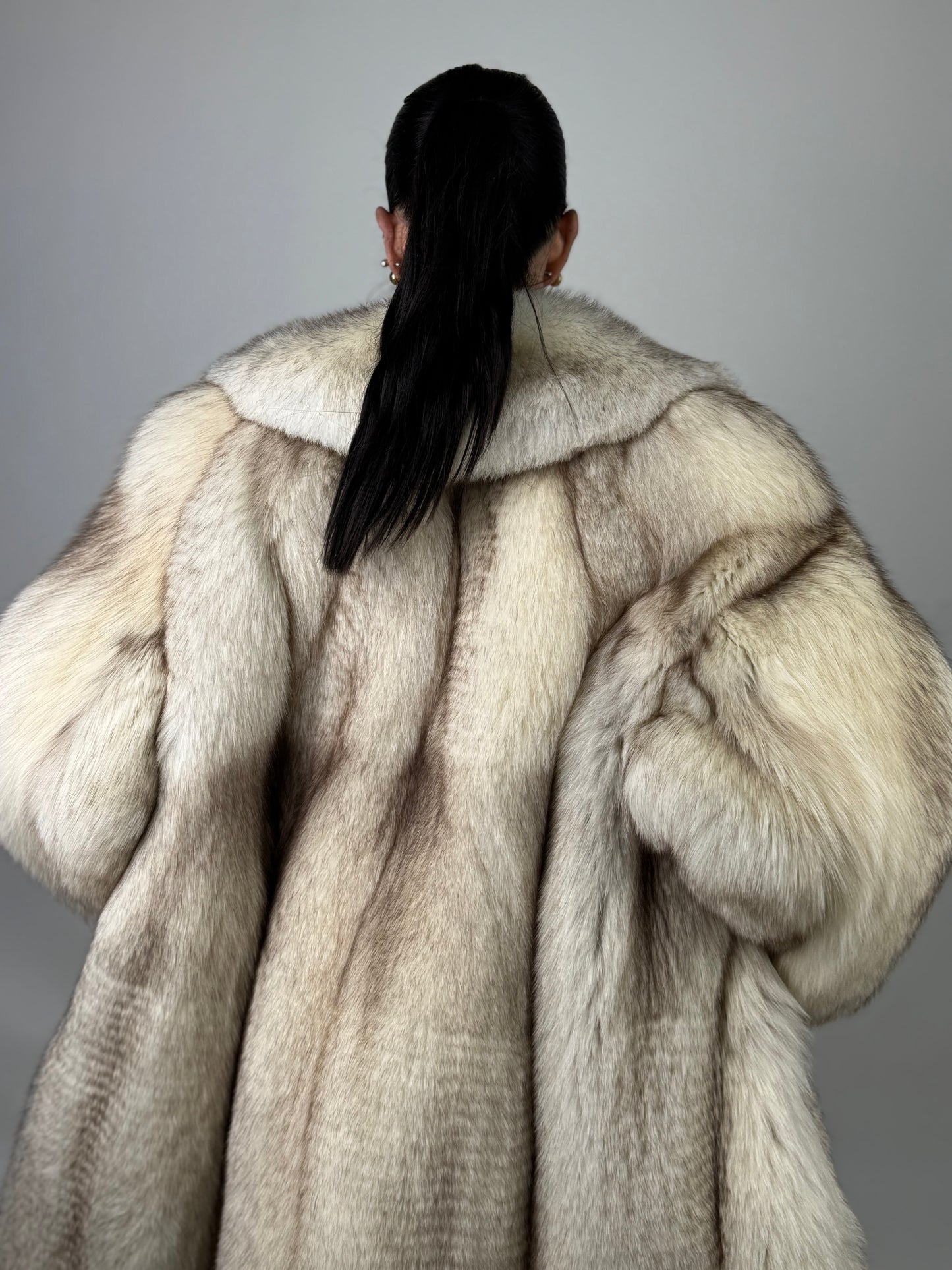 Cappotto in volpe della groenlandia N608