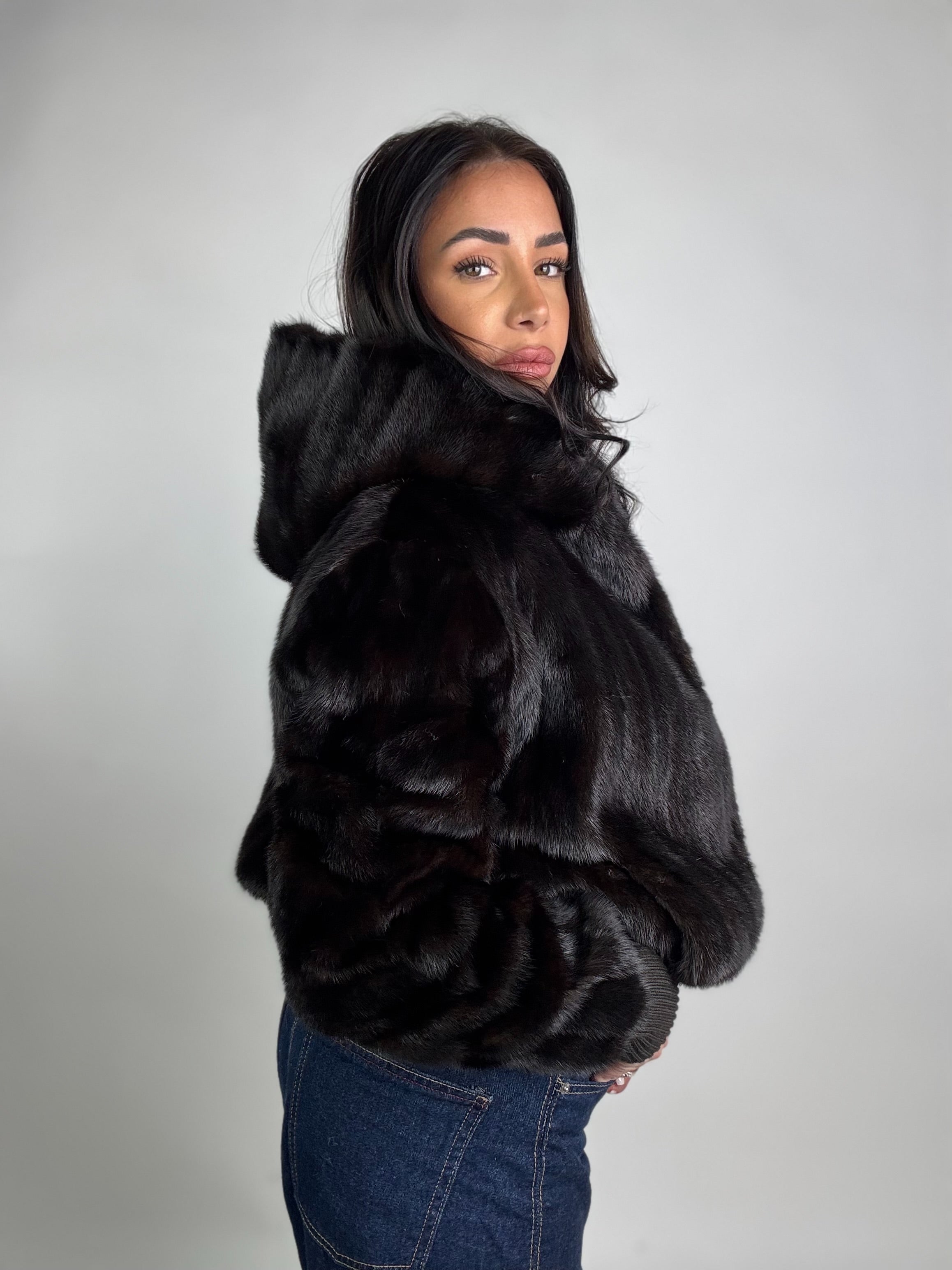 Bomber in visone N89