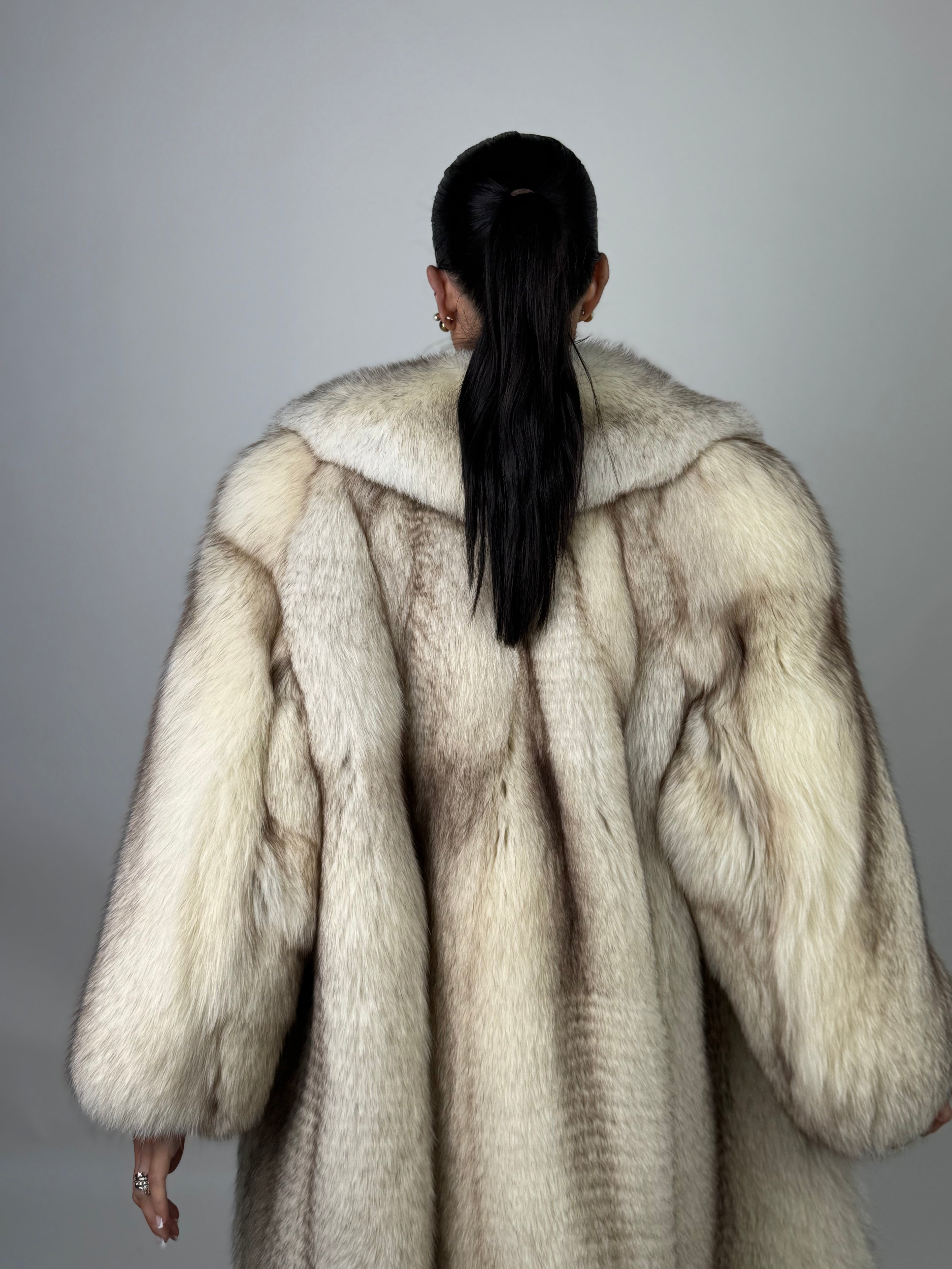Cappotto in volpe della groenlandia N608