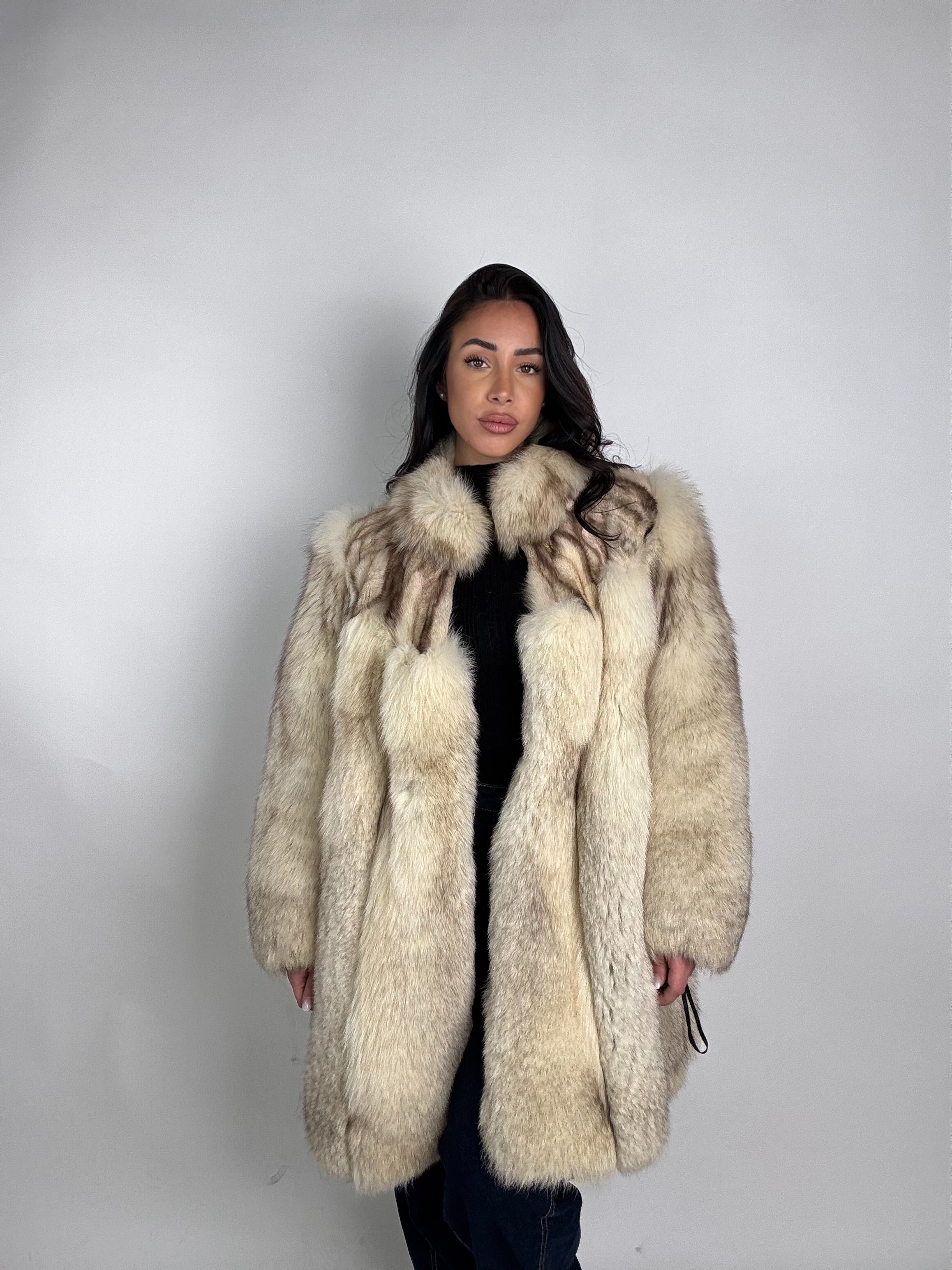 Giacca in volpe della groenlandia N107