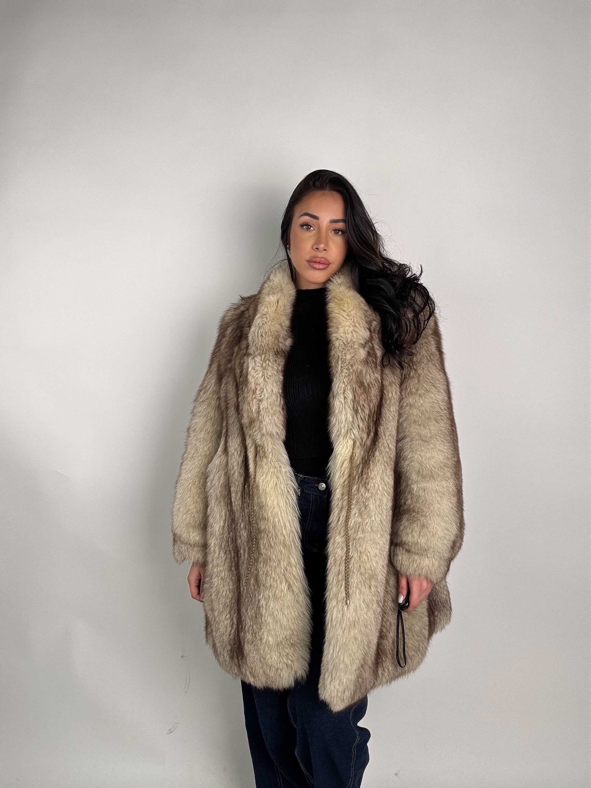 Giacca in volpe della groenlandia N108