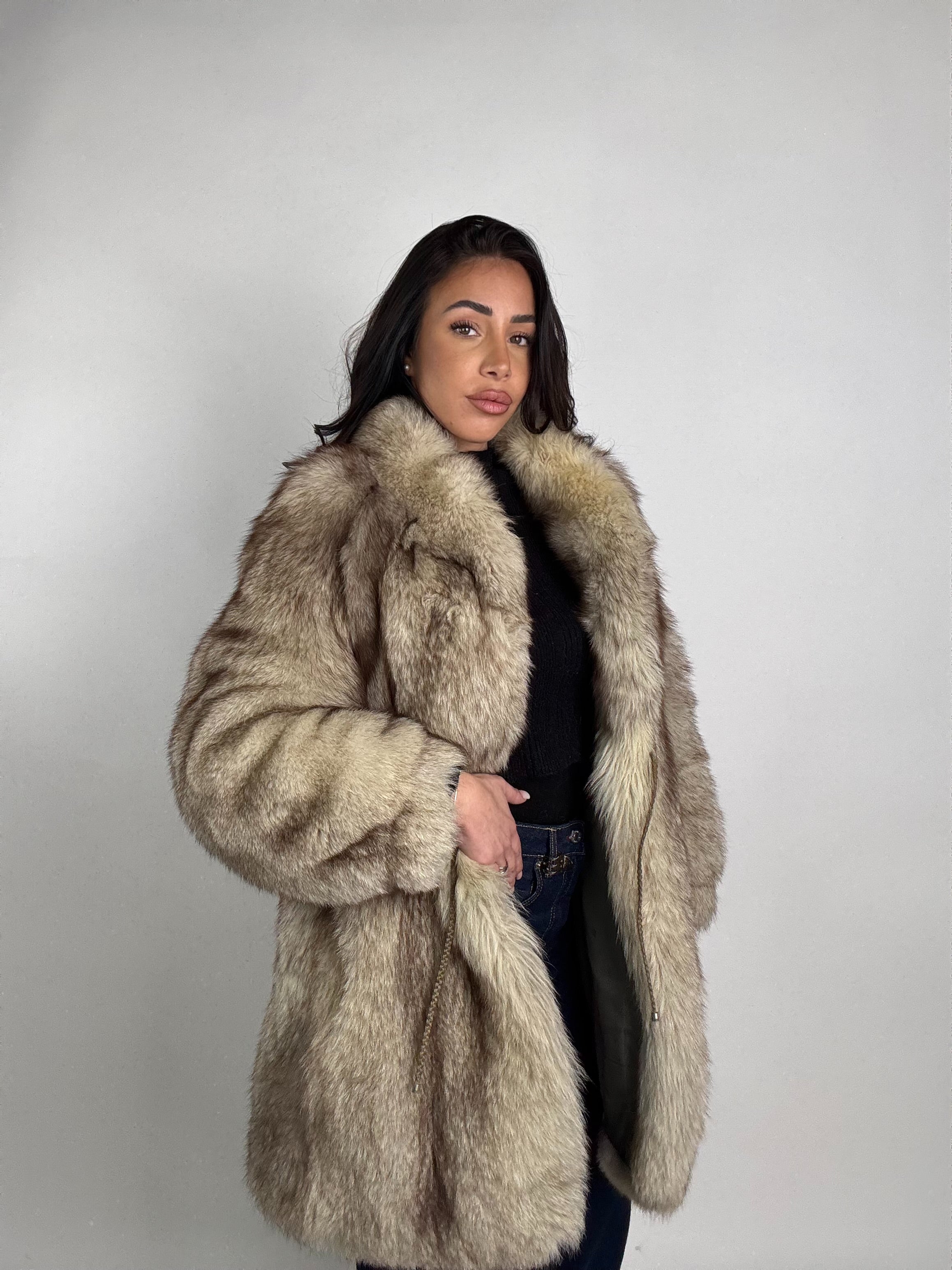 Giacca in volpe della groenlandia N108