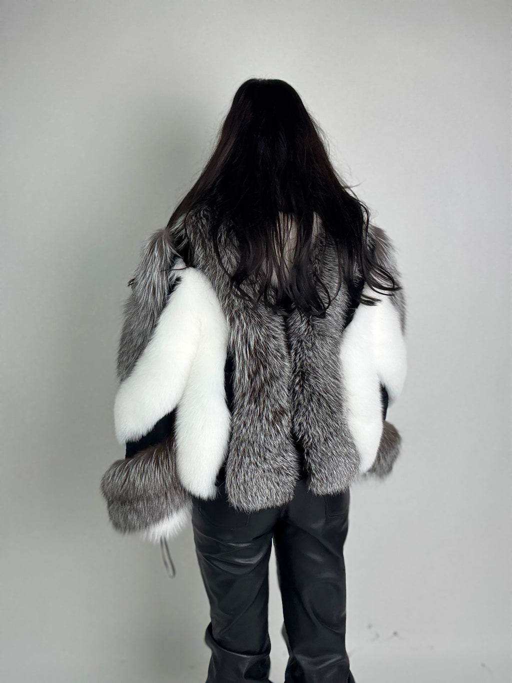 Bomber Joy in volpe argentata