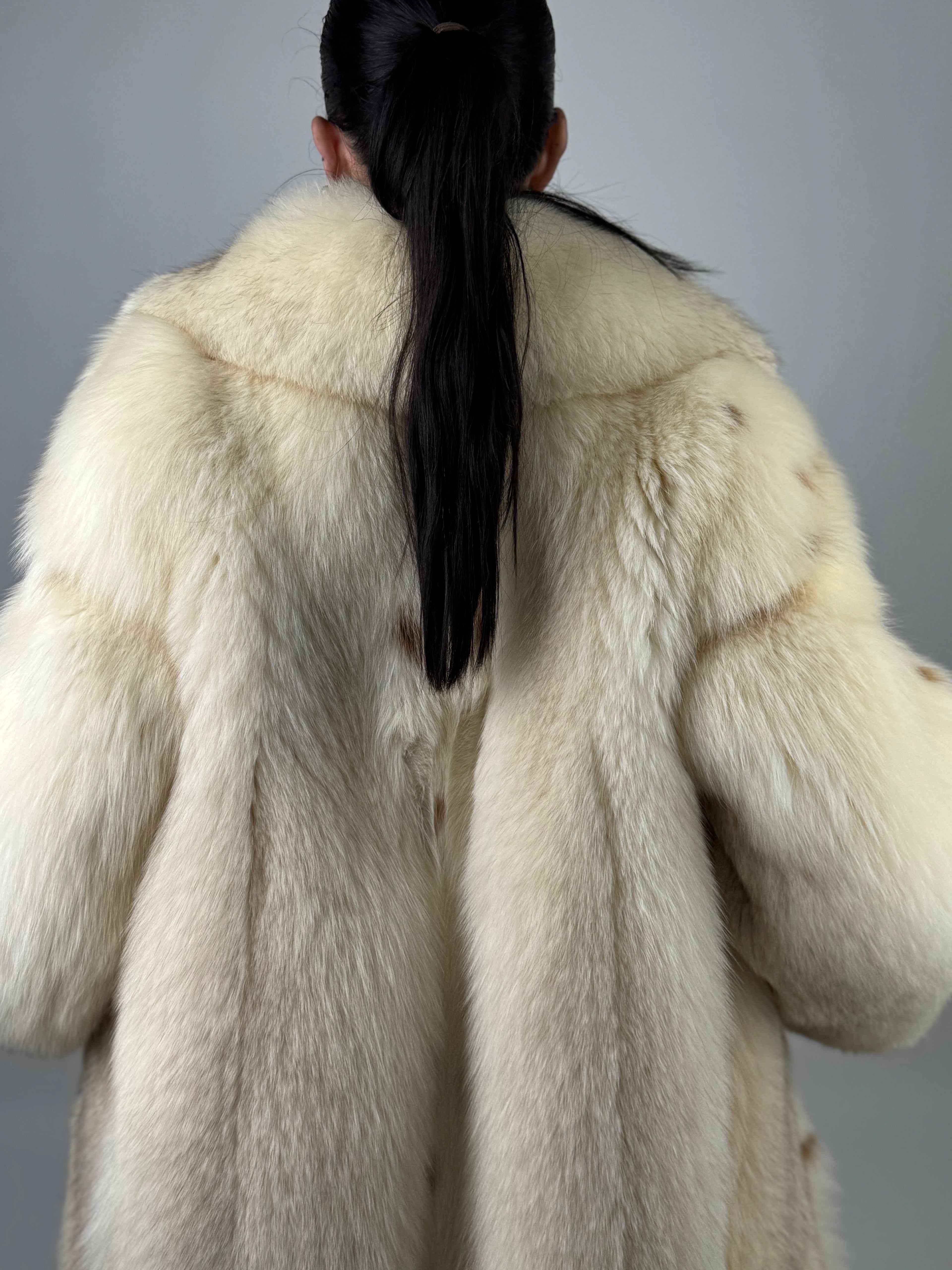Cappotto in volpe linciata N609