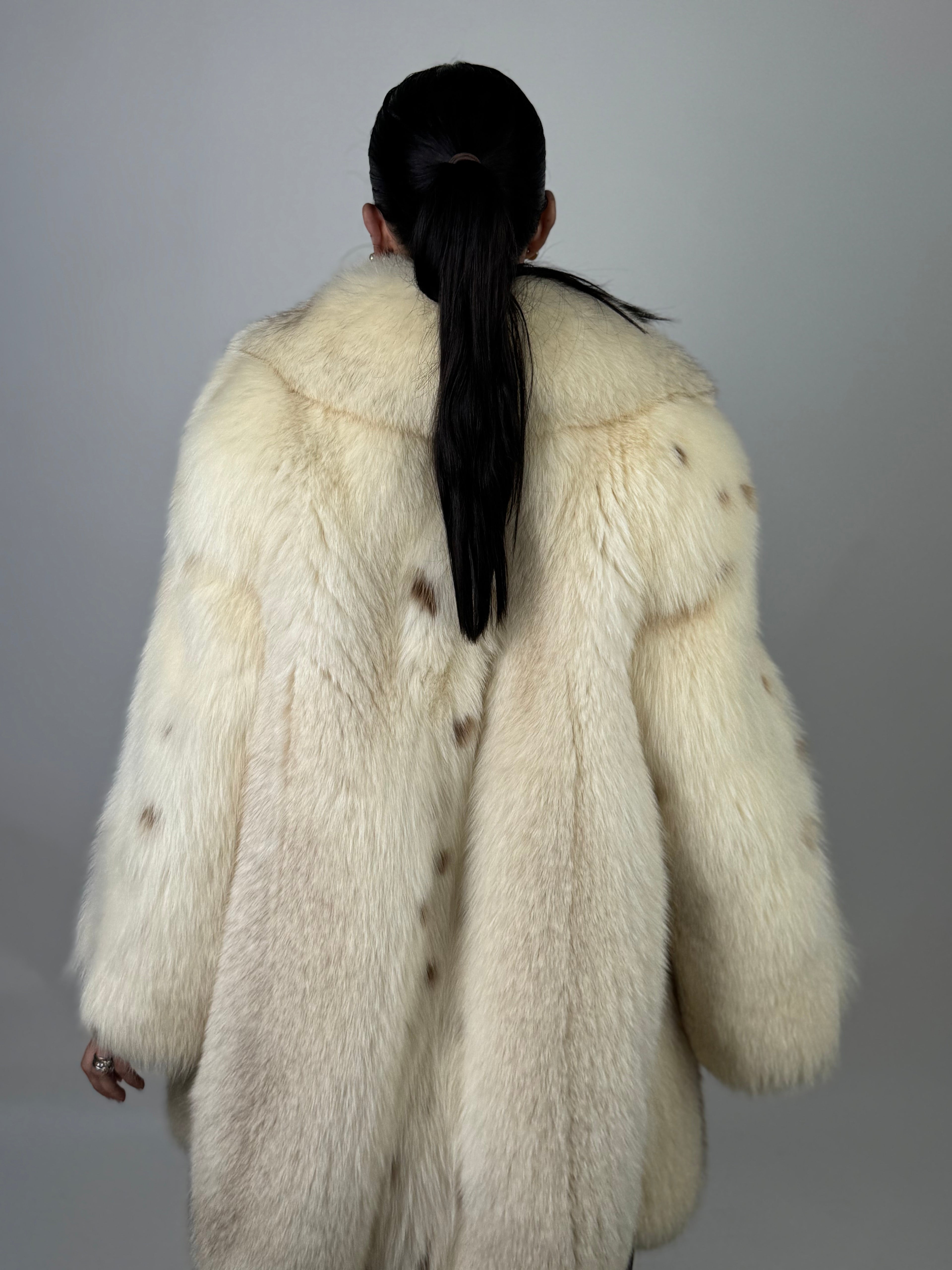 Cappotto in volpe linciata N609
