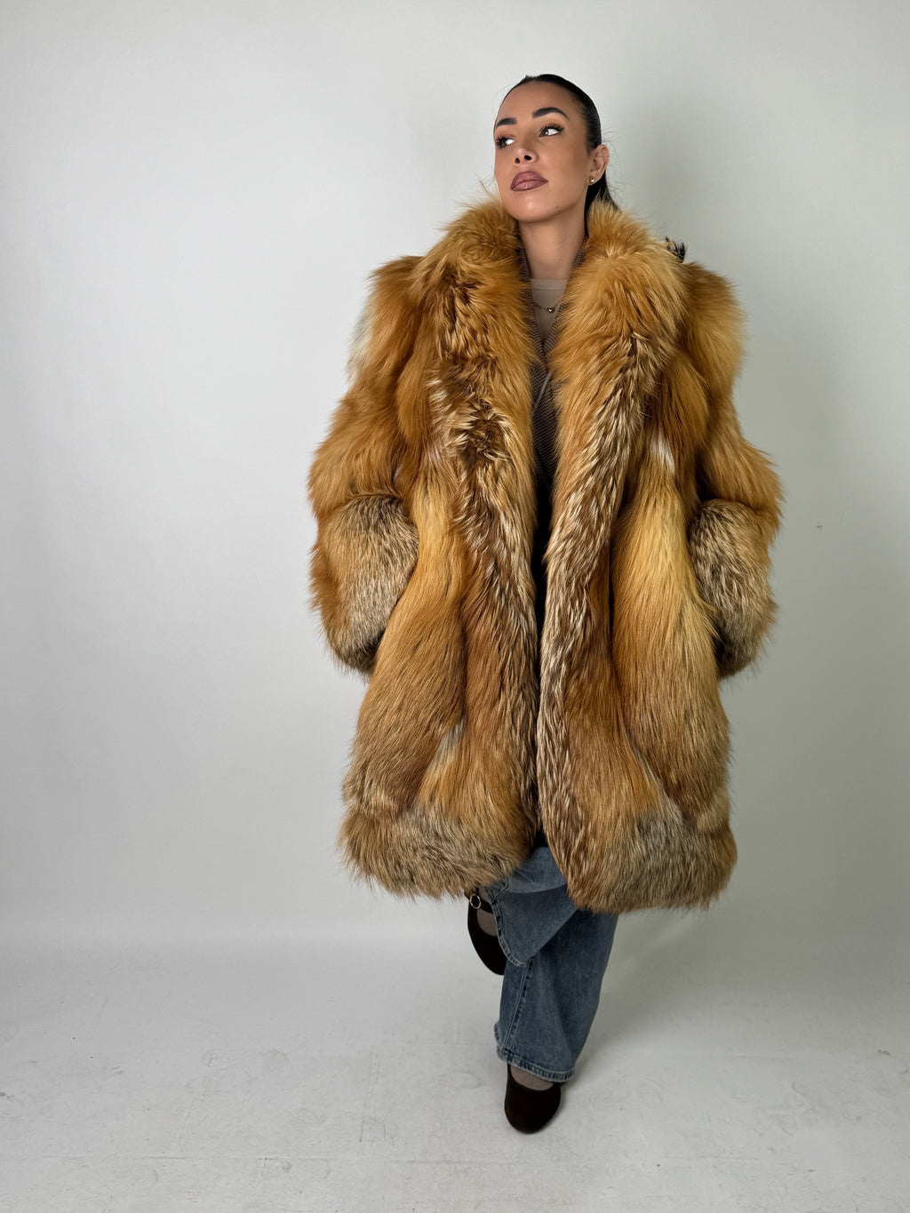 Mink Bomber Jacket