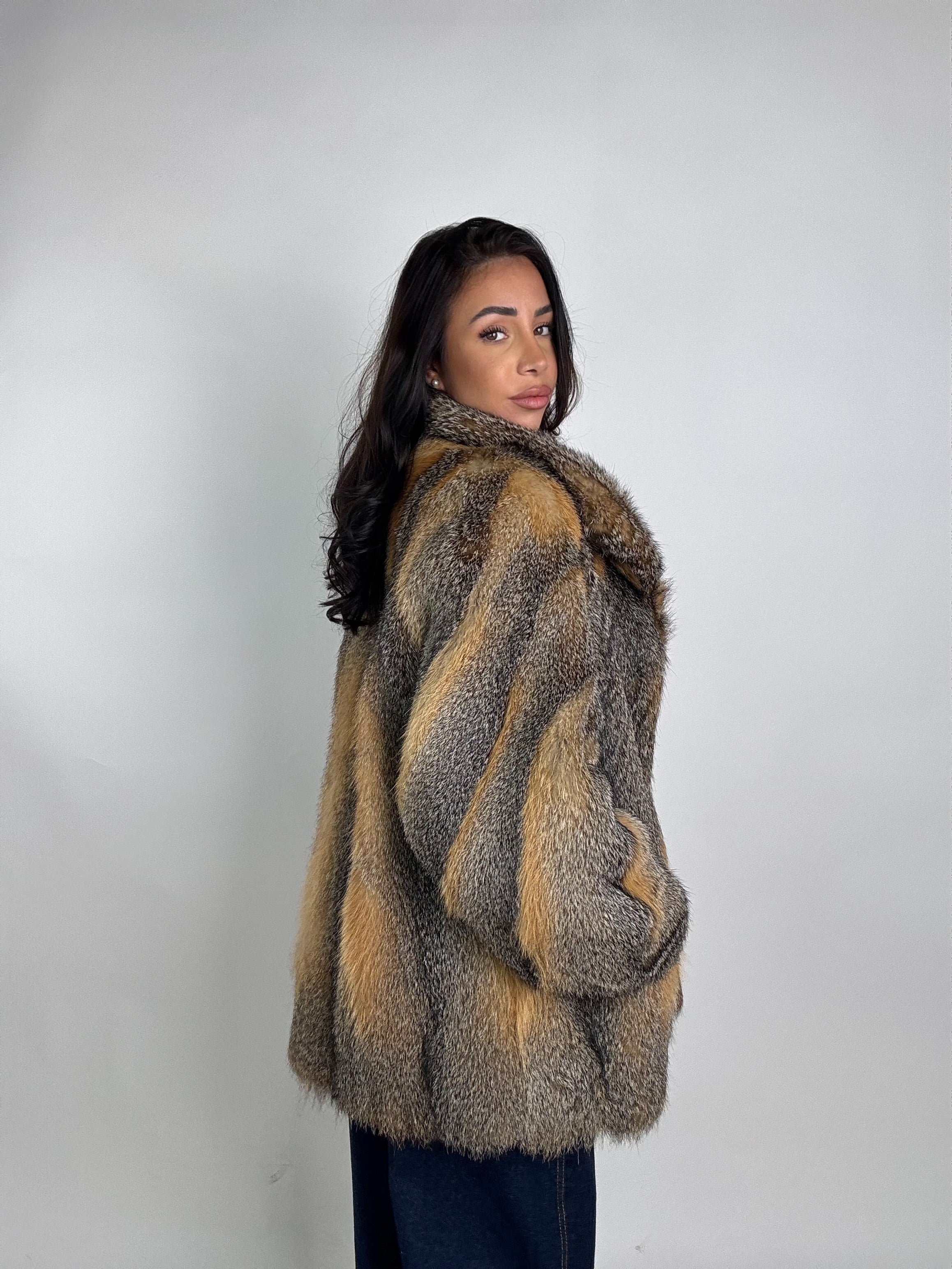 Giacca in volpe della virginia N109