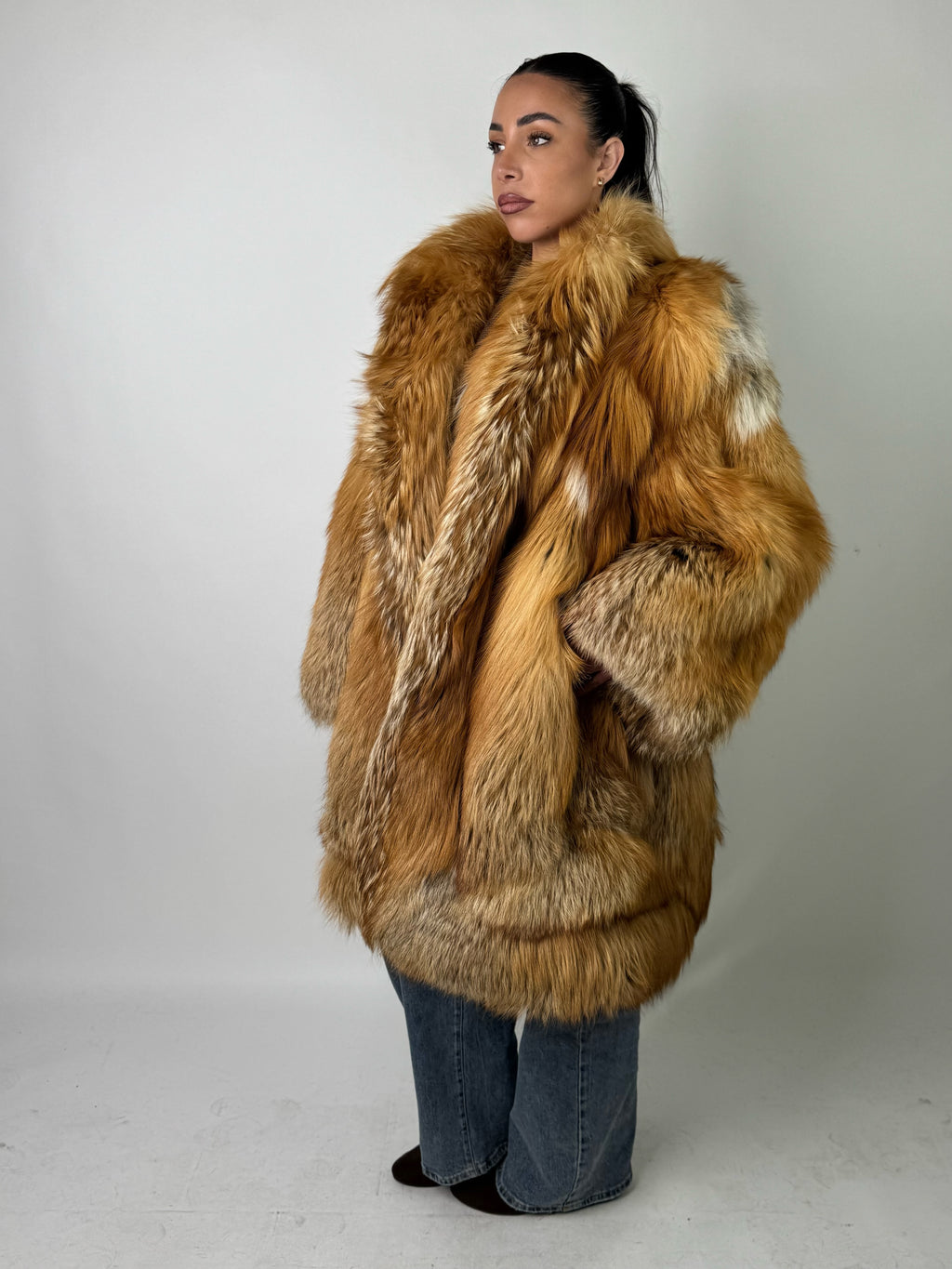 Mink Bomber Jacket