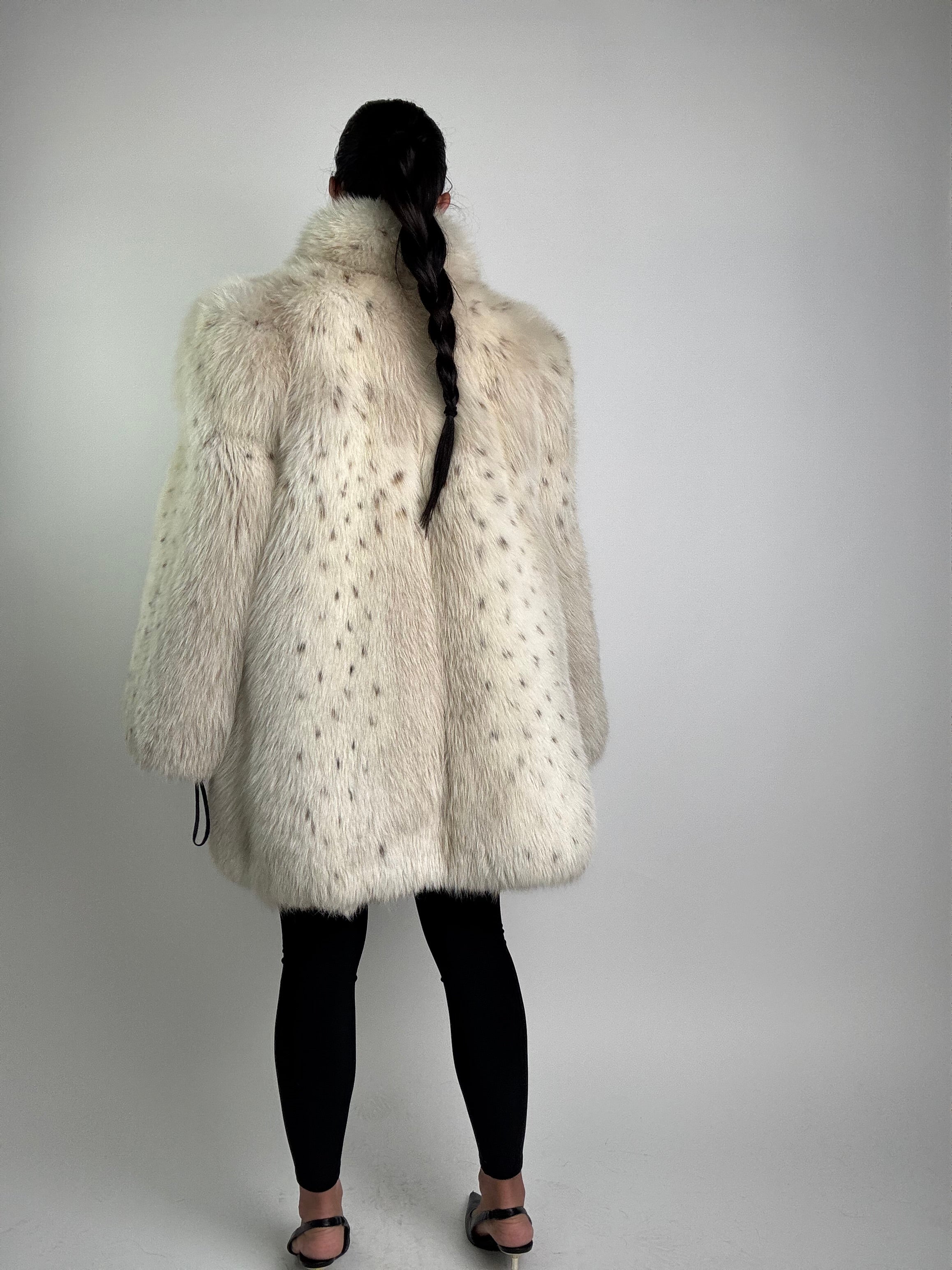 Cappotto in volpe linciata N898