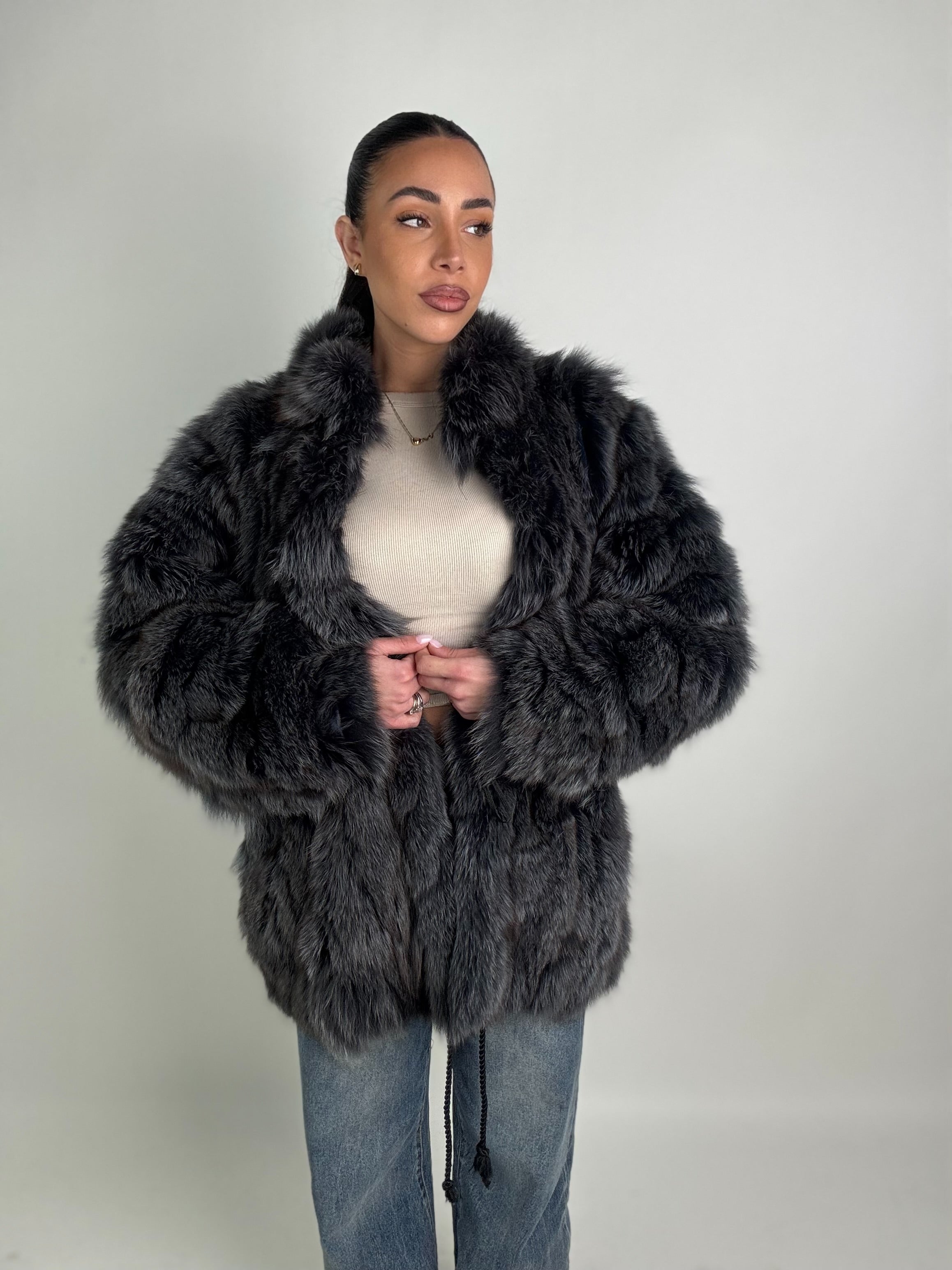 Mink Bomber Jacket