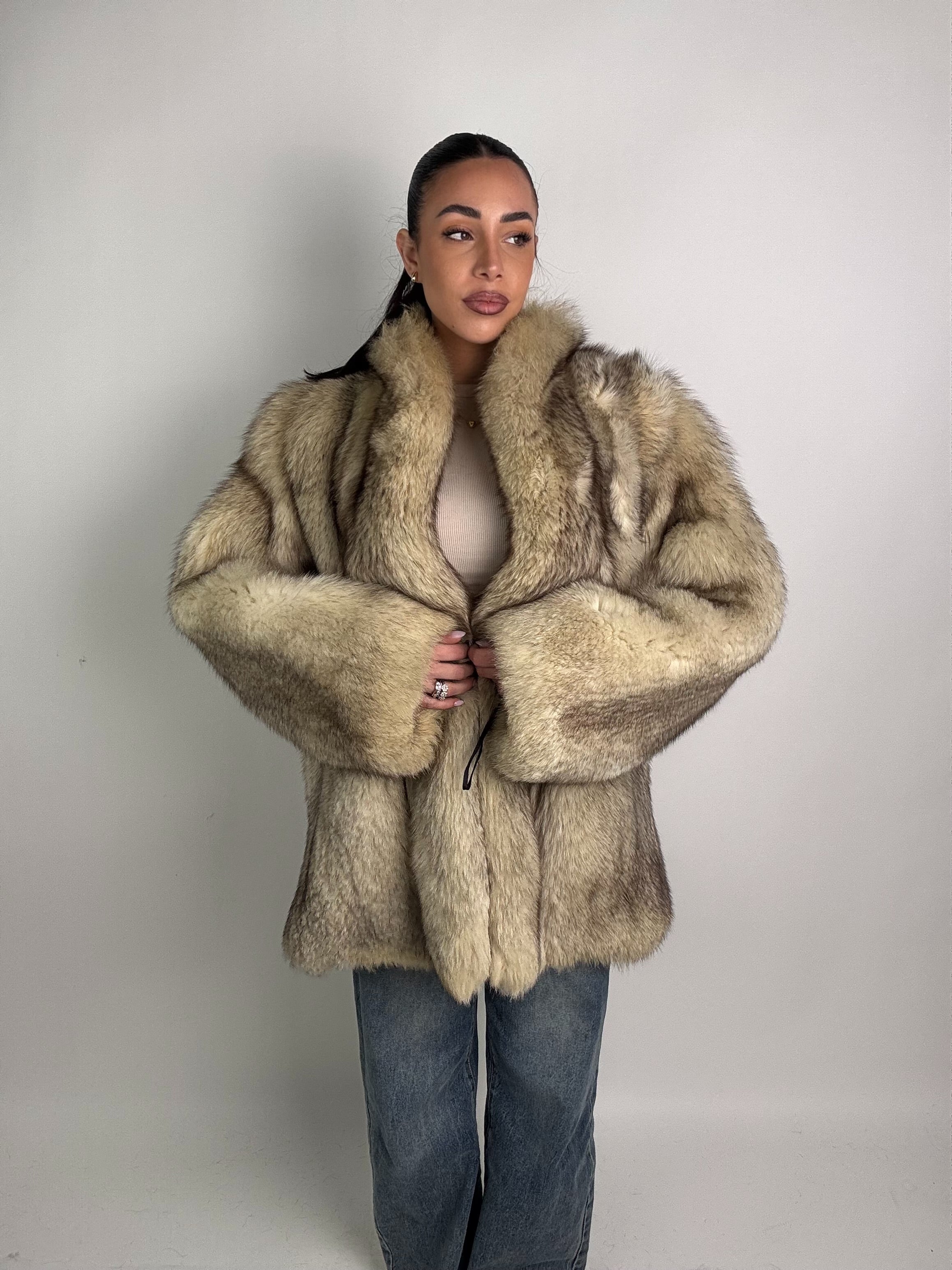 Mink Bomber Jacket