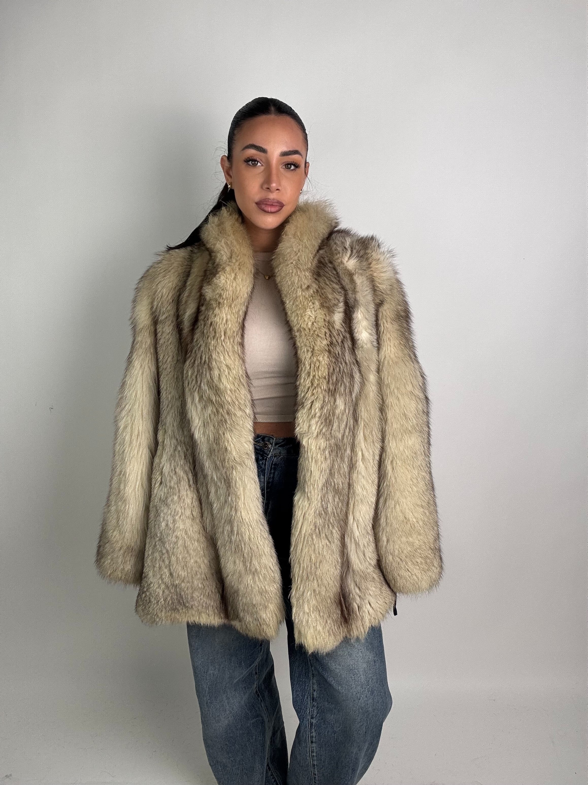 Mink Bomber Jacket