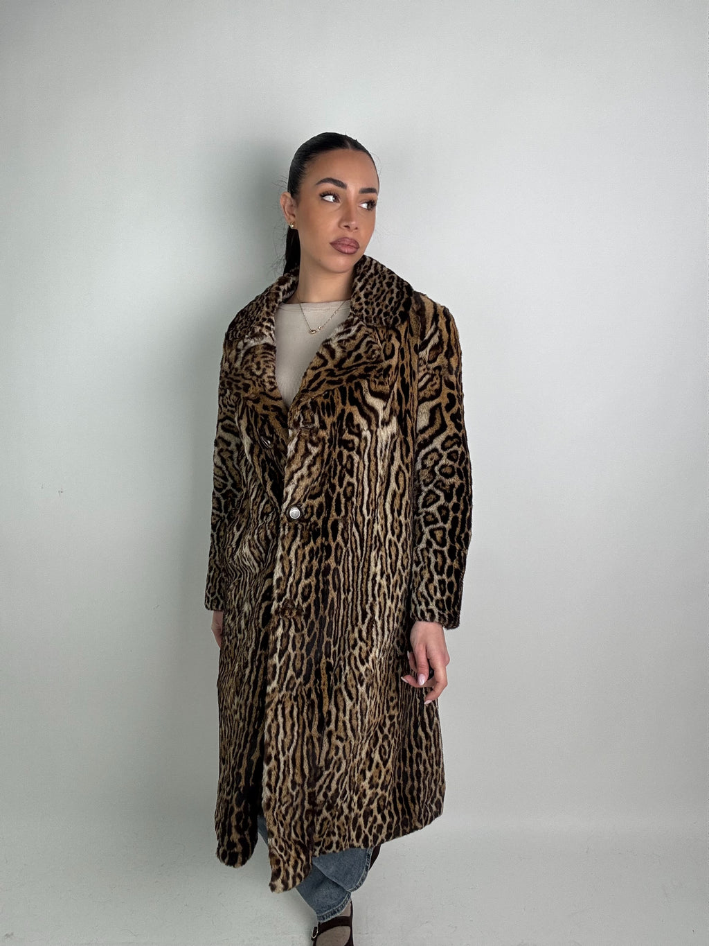 Cappotto in leopardo N68